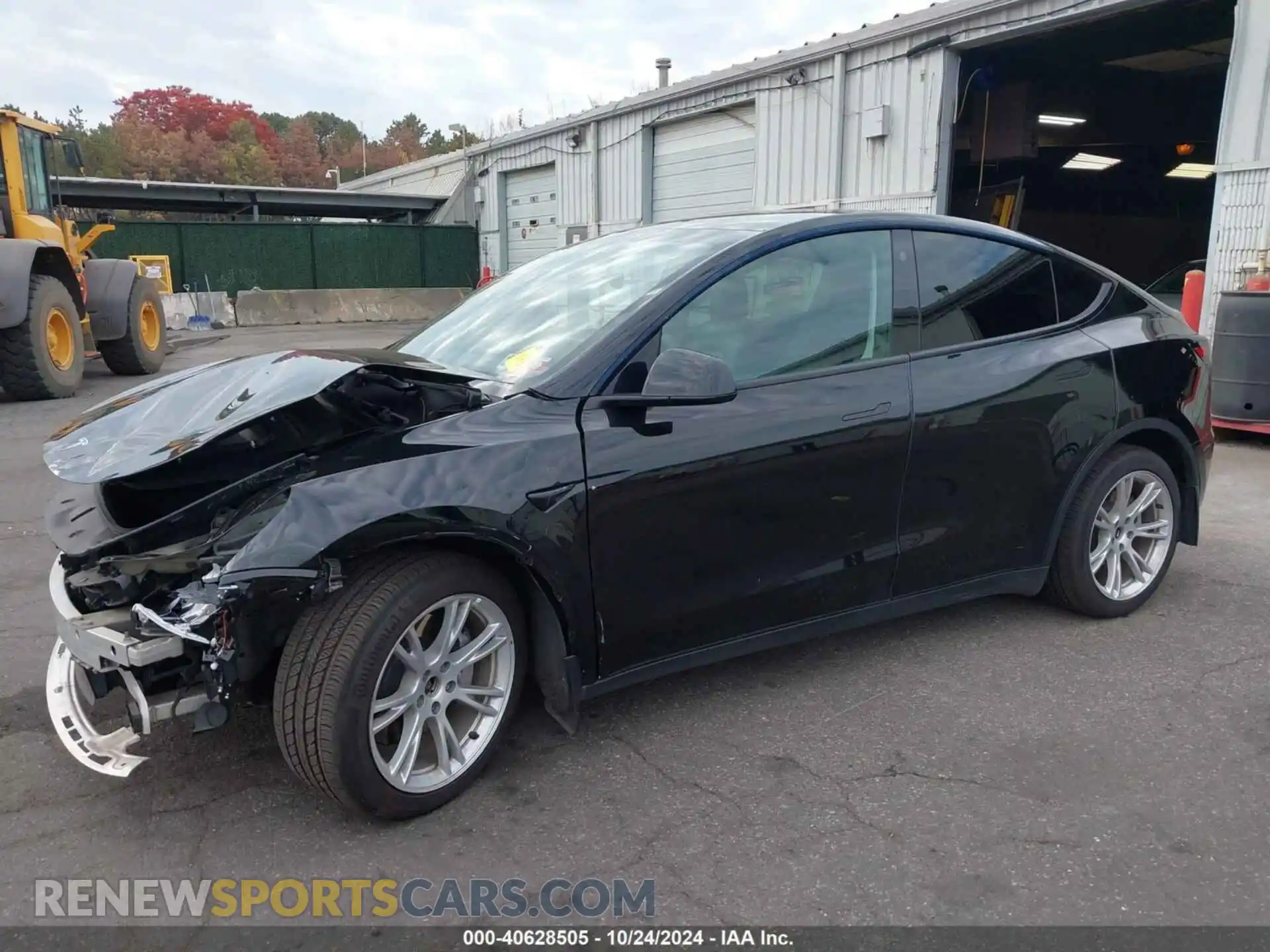 2 Photograph of a damaged car 5YJYGDEE7MF259179 TESLA MODEL Y 2021