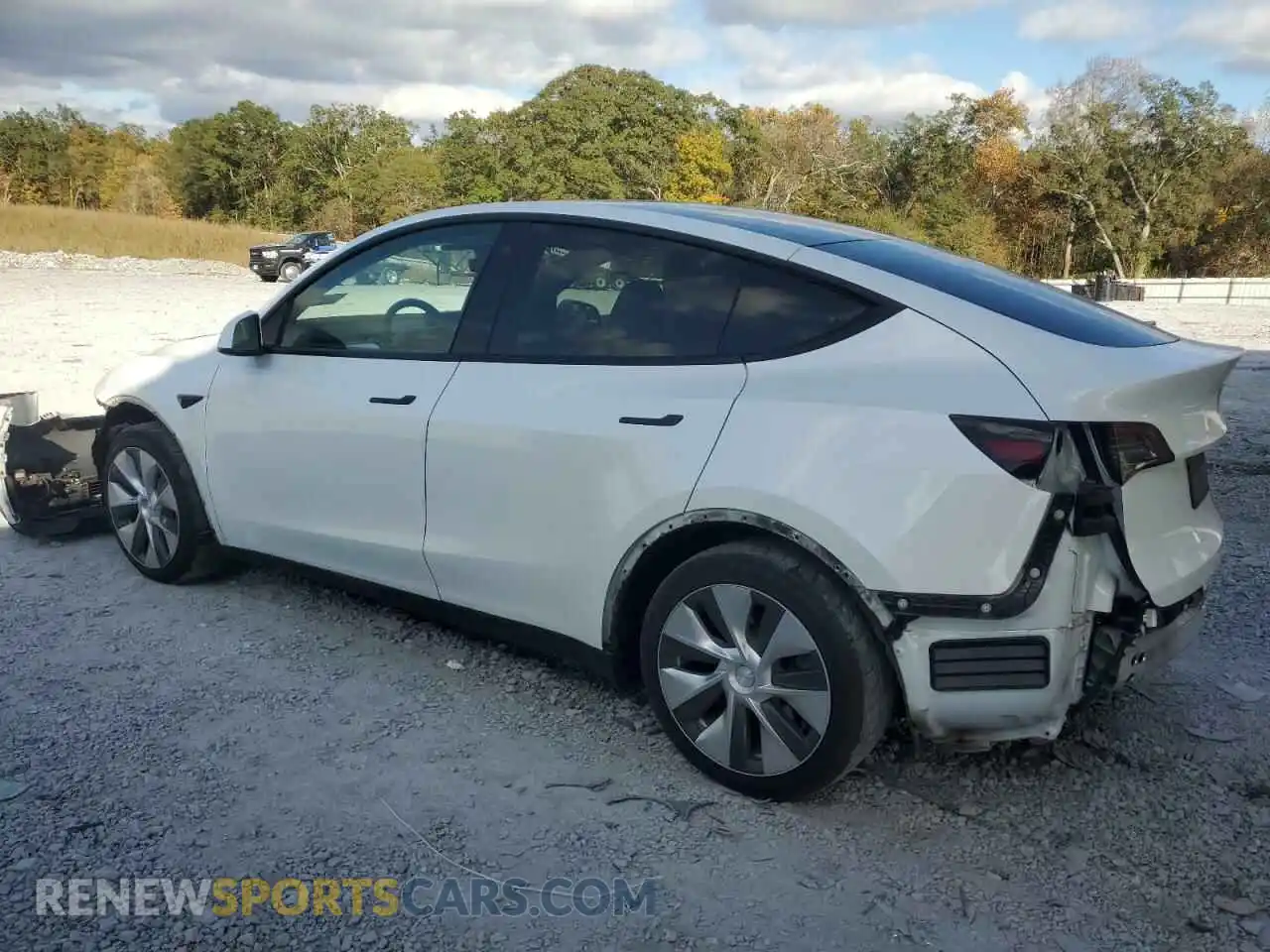 2 Фотография поврежденного автомобиля 5YJYGDEE7MF259389 TESLA MODEL Y 2021