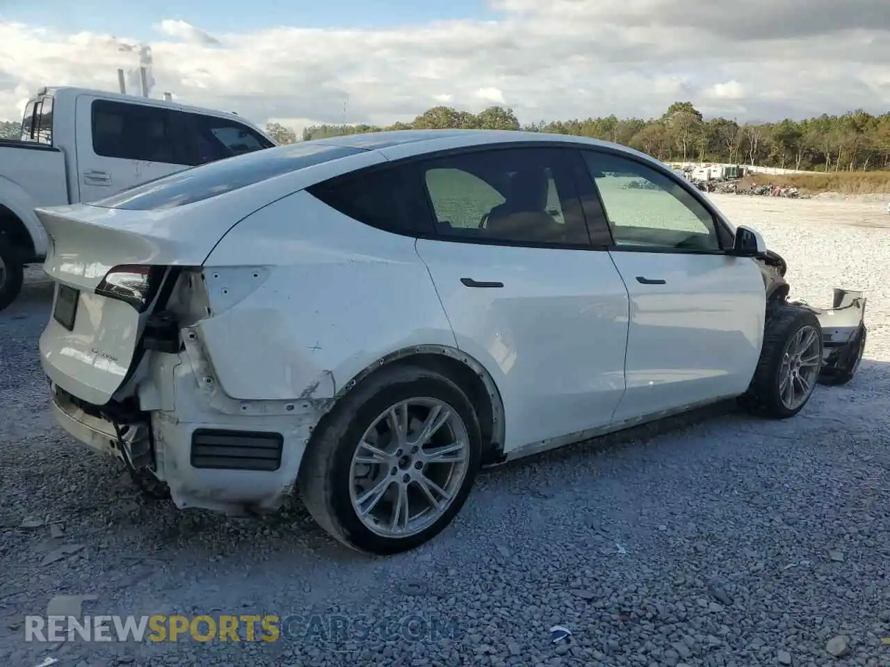 3 Фотография поврежденного автомобиля 5YJYGDEE7MF259389 TESLA MODEL Y 2021