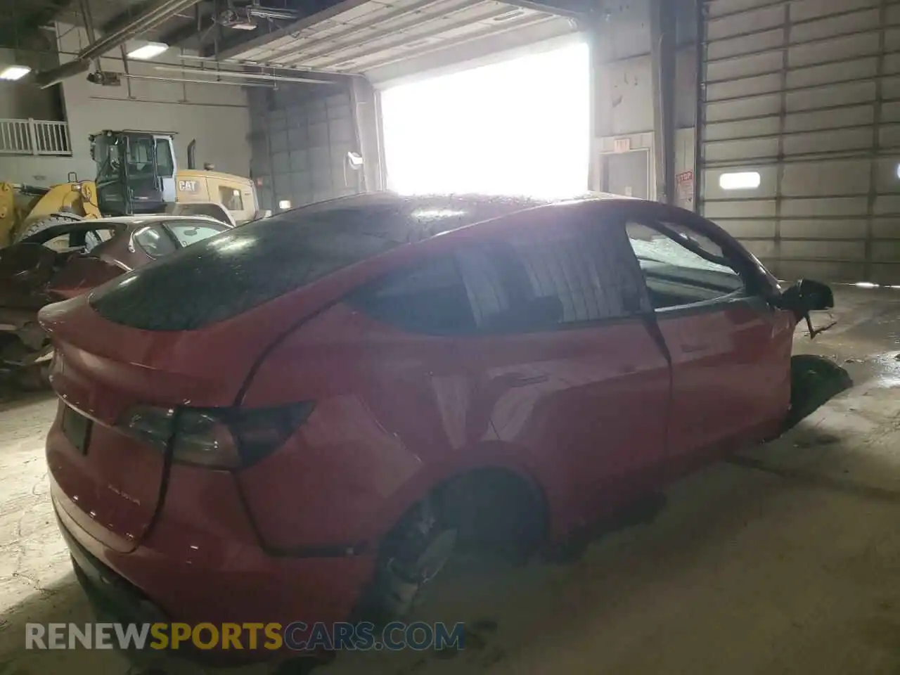 3 Photograph of a damaged car 5YJYGDEE7MF295552 TESLA MODEL Y 2021