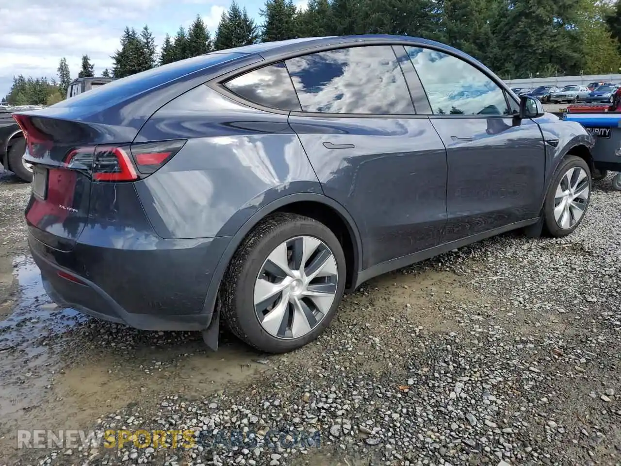 3 Фотография поврежденного автомобиля 5YJYGDEE8MF070007 TESLA MODEL Y 2021