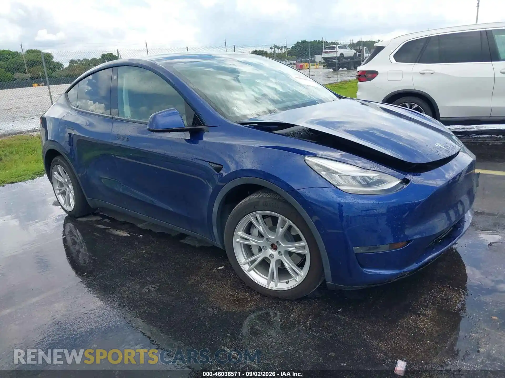 1 Фотография поврежденного автомобиля 5YJYGDEE8MF071299 TESLA MODEL Y 2021