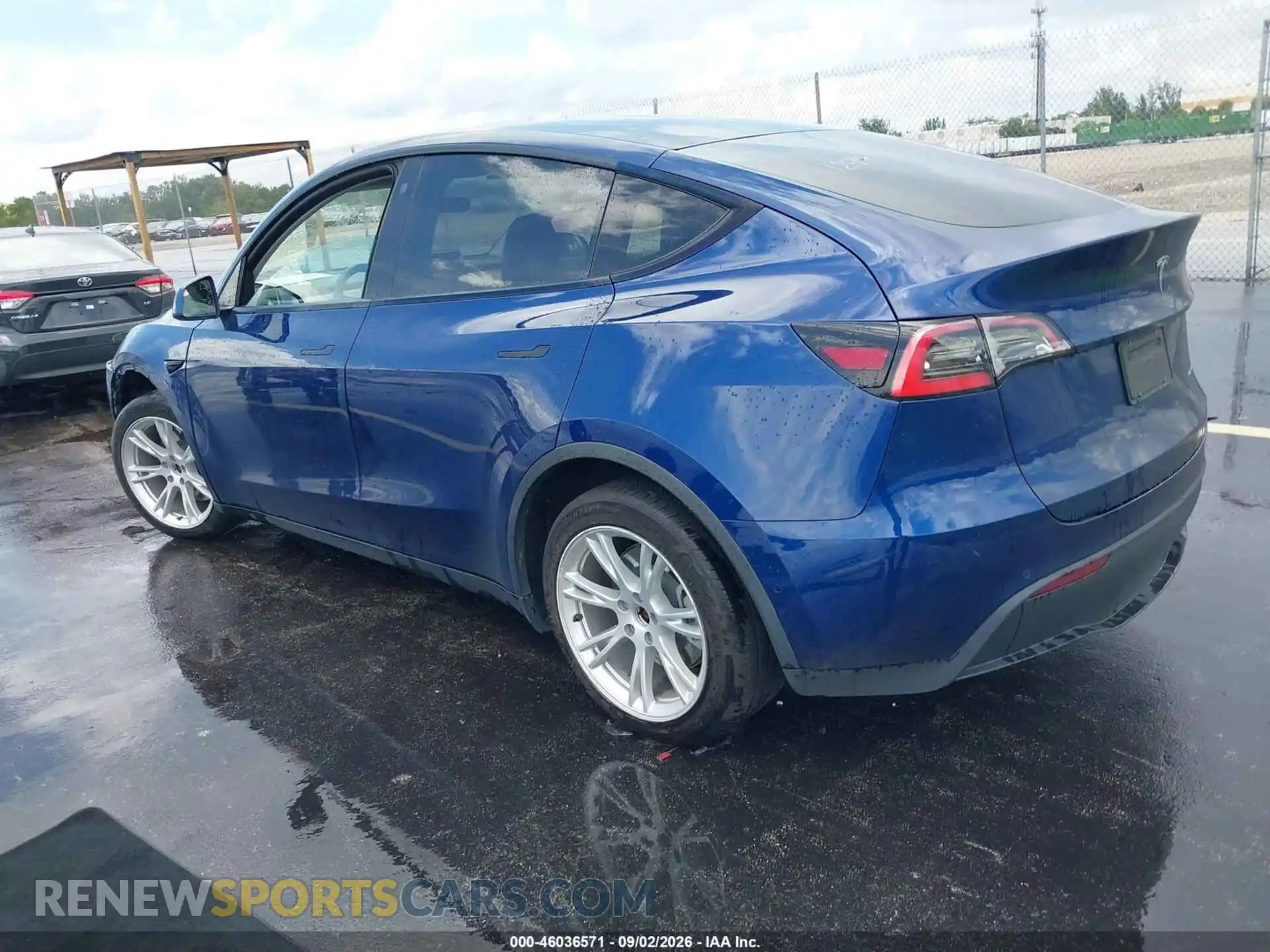 3 Фотография поврежденного автомобиля 5YJYGDEE8MF071299 TESLA MODEL Y 2021