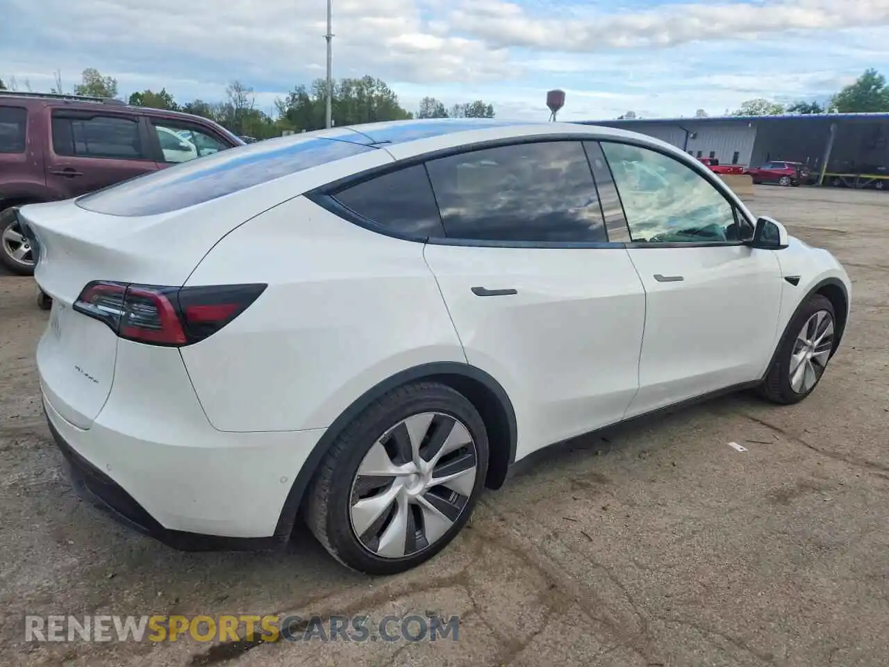 3 Фотография поврежденного автомобиля 5YJYGDEE8MF180717 TESLA MODEL Y 2021