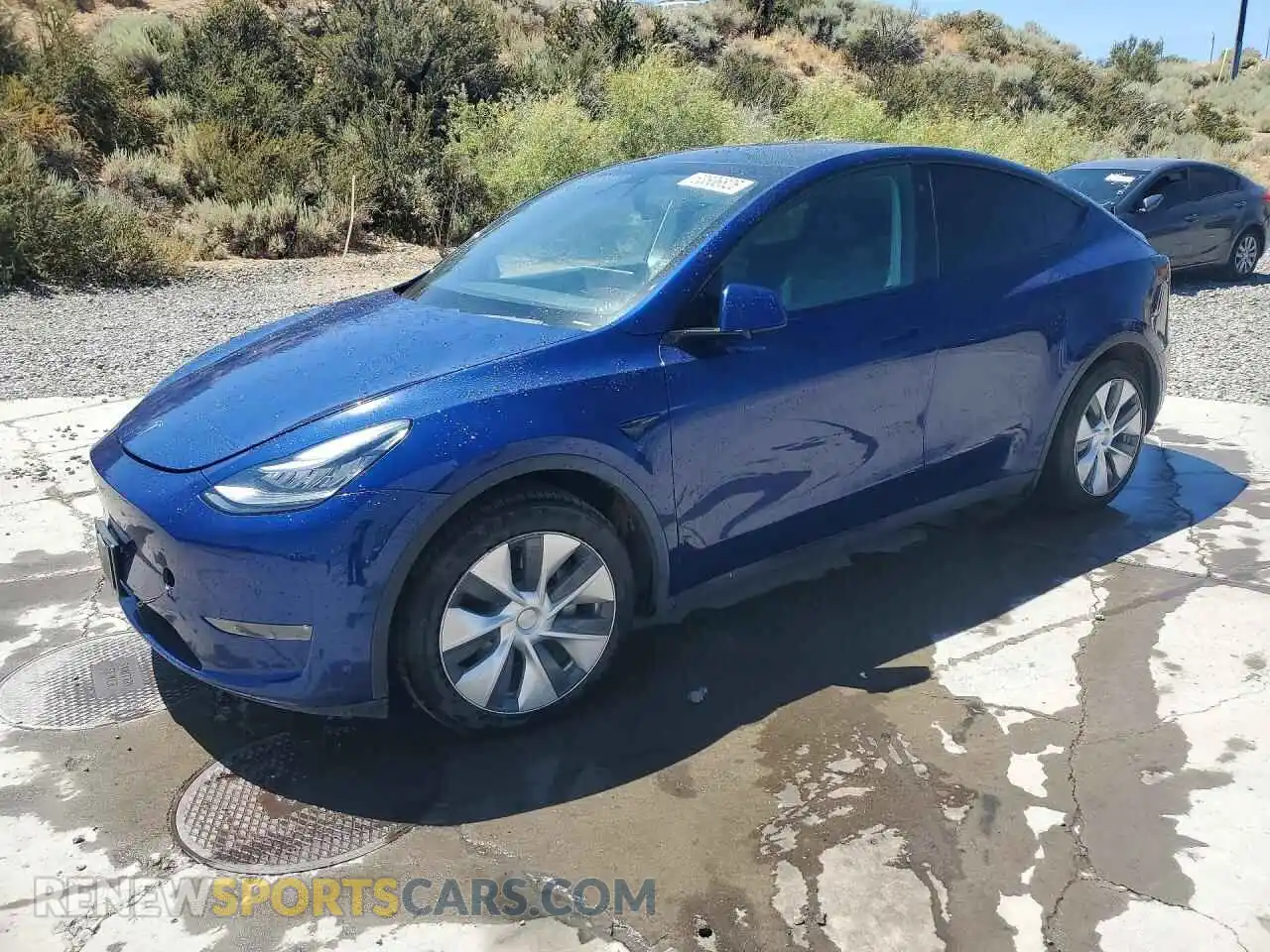 1 Фотография поврежденного автомобиля 5YJYGDEE9MF060652 TESLA MODEL Y 2021