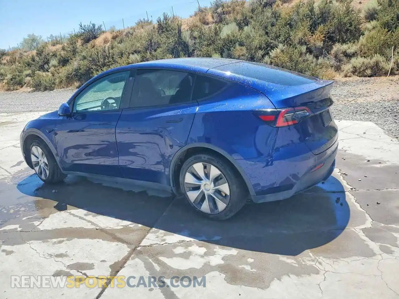 2 Фотография поврежденного автомобиля 5YJYGDEE9MF060652 TESLA MODEL Y 2021