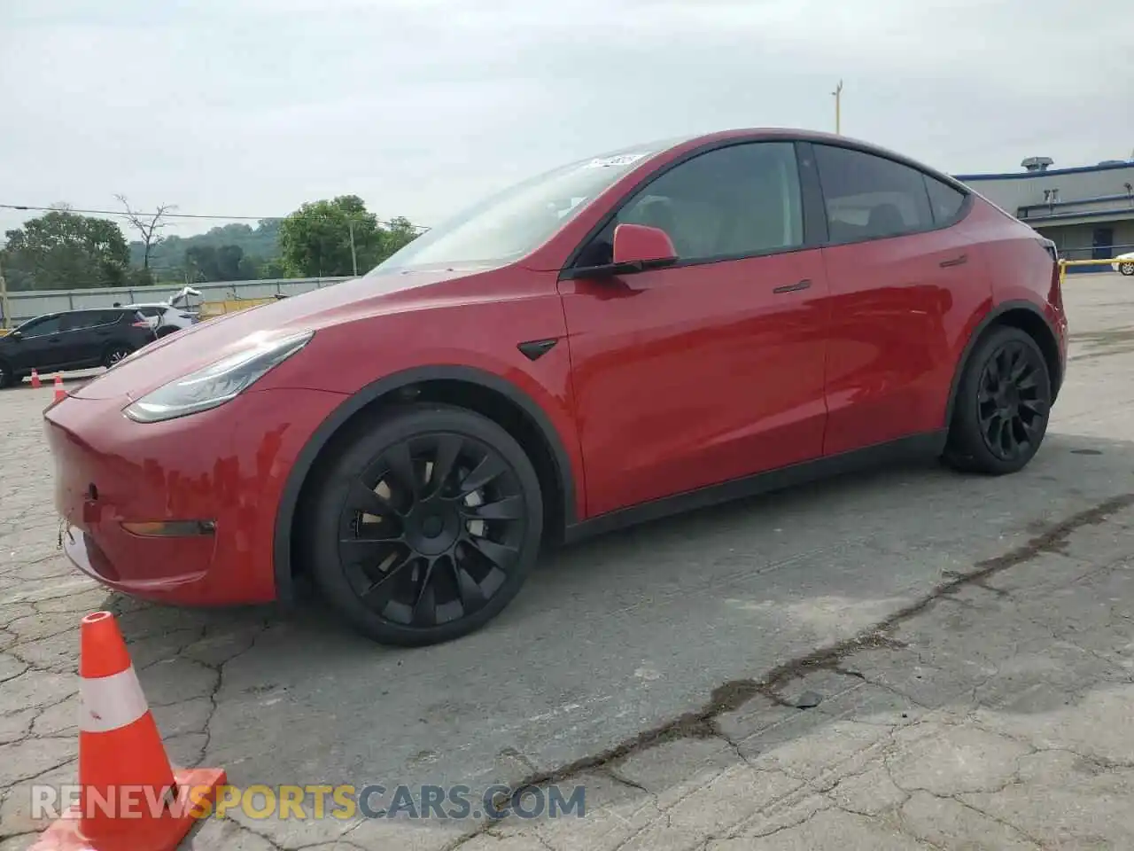 1 fotografías del automóvil dañado 5YJYGDEE9MF088399 TESLA MODEL Y 2021