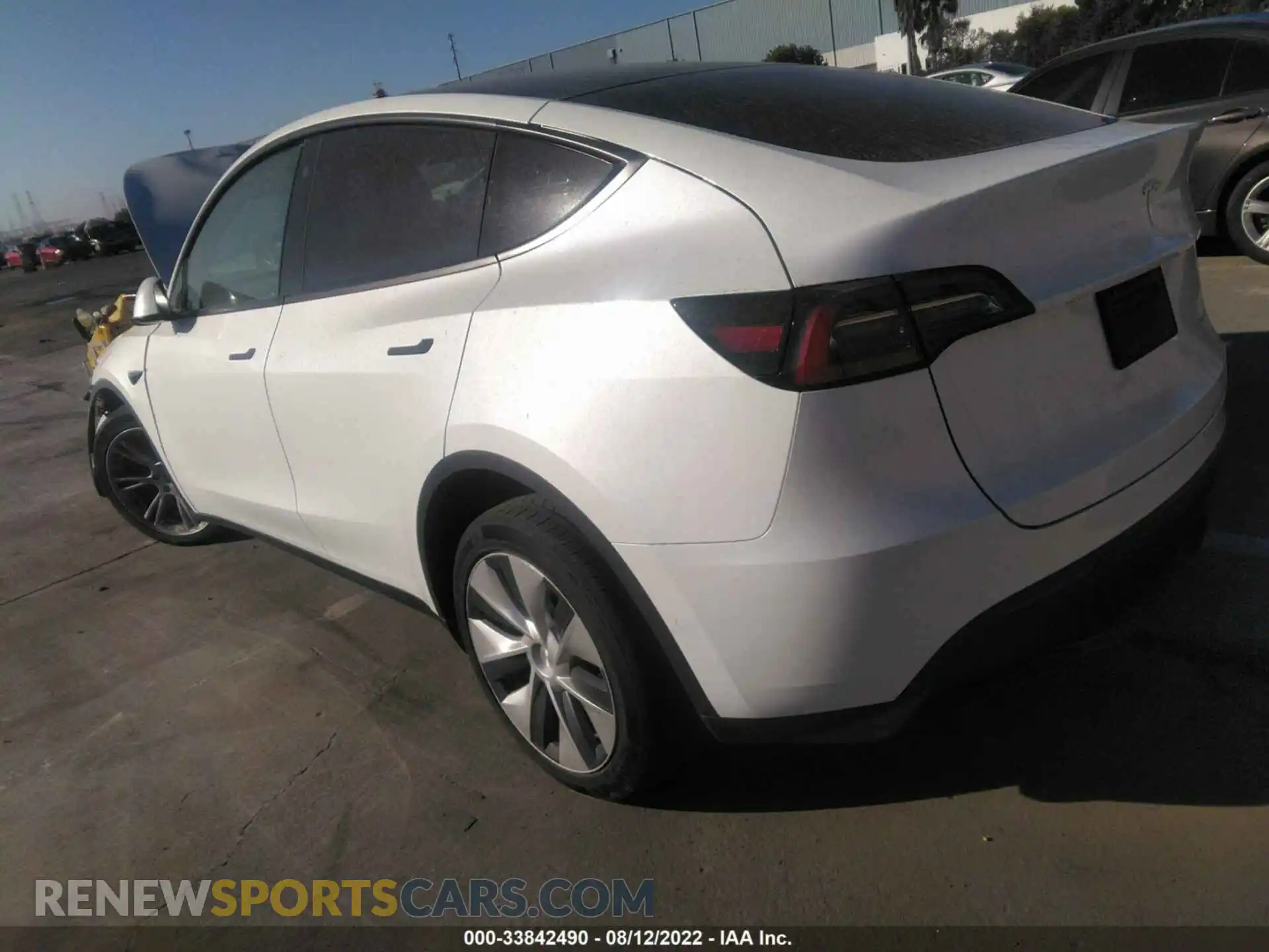 3 Photograph of a damaged car 5YJYGDEE9MF217600 TESLA MODEL Y 2021