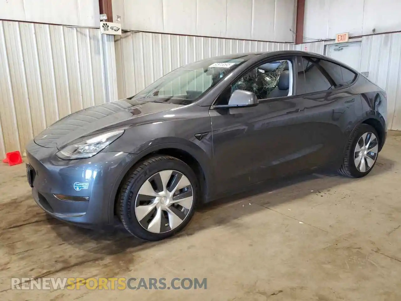 1 fotografías del automóvil dañado 5YJYGDEE9MF241573 TESLA MODEL Y 2021