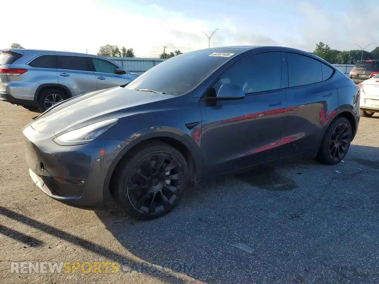1 fotografías del automóvil dañado 5YJYGDEE9MF254453 TESLA MODEL Y 2021