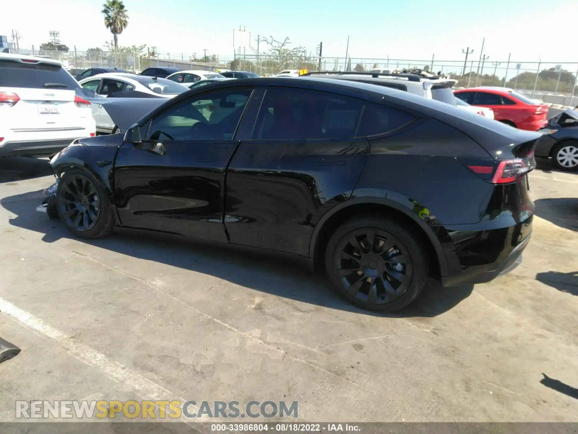 3 Photograph of a damaged car 5YJYGDEE9MF282124 TESLA MODEL Y 2021