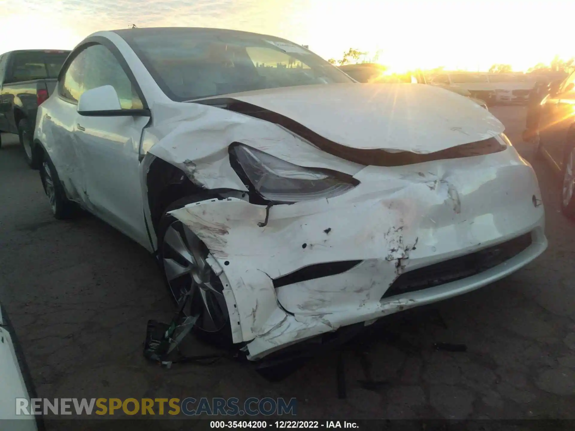 1 Фотография поврежденного автомобиля 5YJYGDEE9MF282897 TESLA MODEL Y 2021