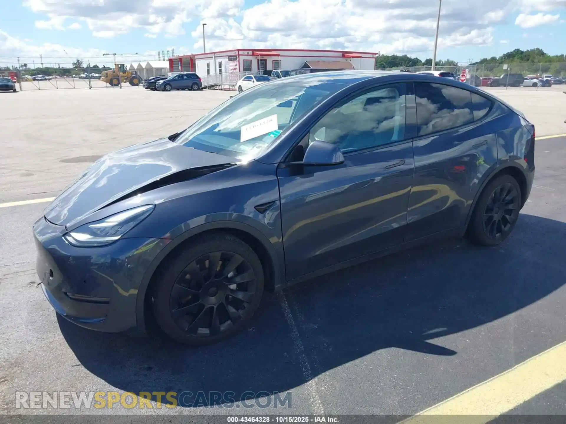 2 Photograph of a damaged car 5YJYGDEEXMF062247 TESLA MODEL Y 2021