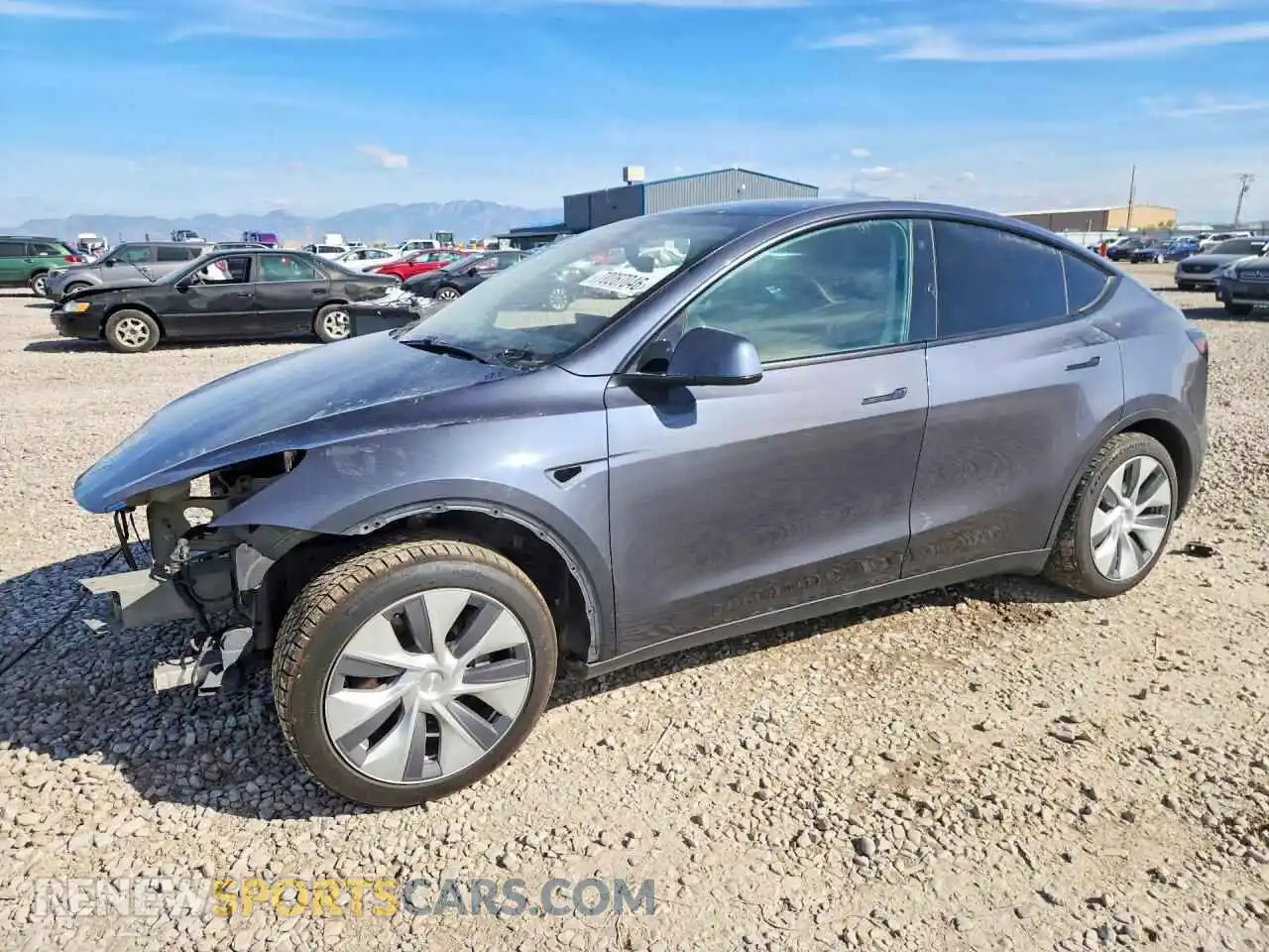 1 fotografías del automóvil dañado 5YJYGDEEXMF068274 TESLA MODEL Y 2021