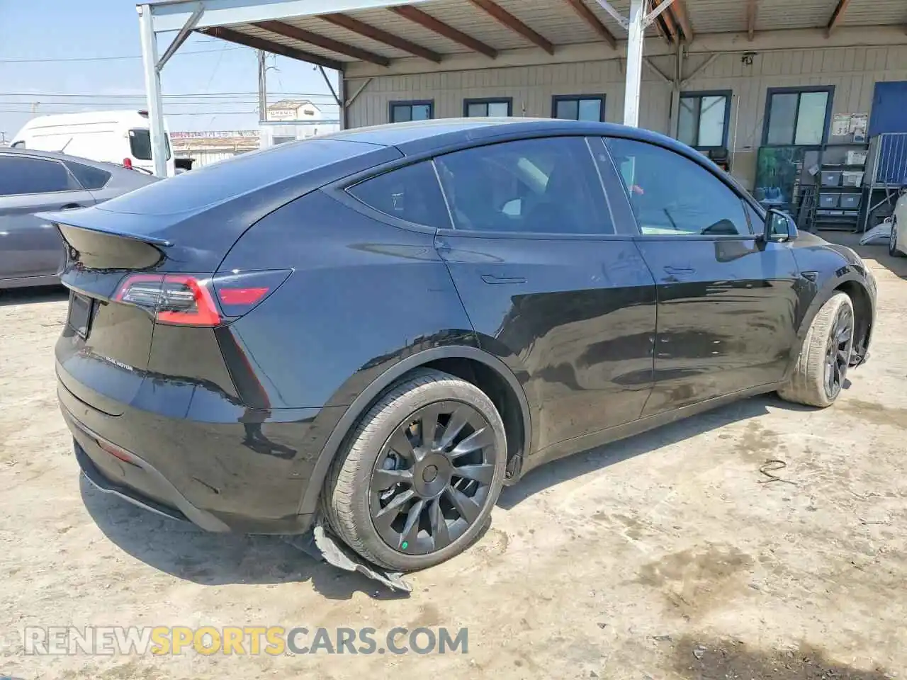 3 Photograph of a damaged car 5YJYGDEEXMF088668 TESLA MODEL Y 2021