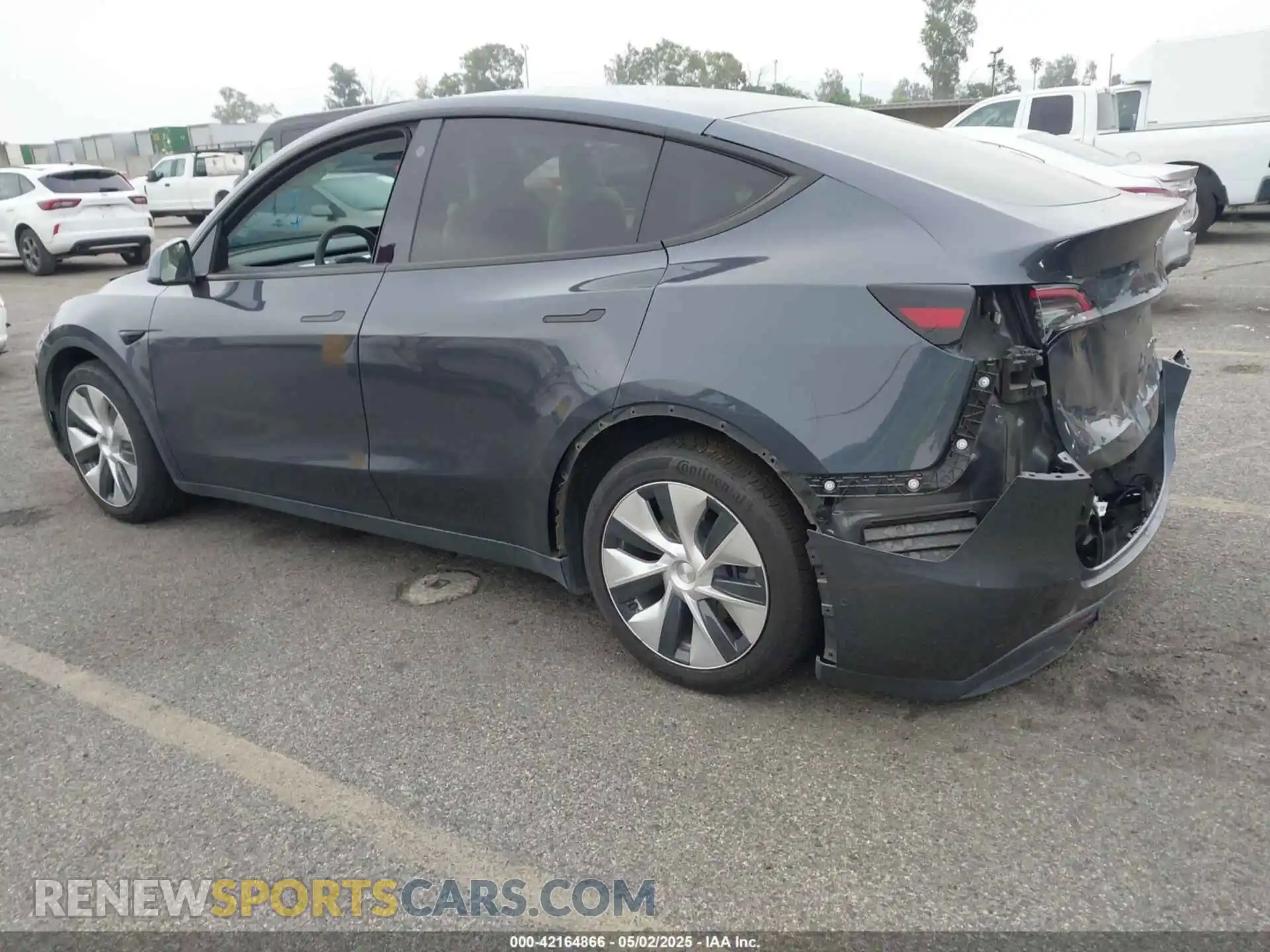 3 Фотография поврежденного автомобиля 5YJYGDEEXMF092901 TESLA MODEL Y 2021