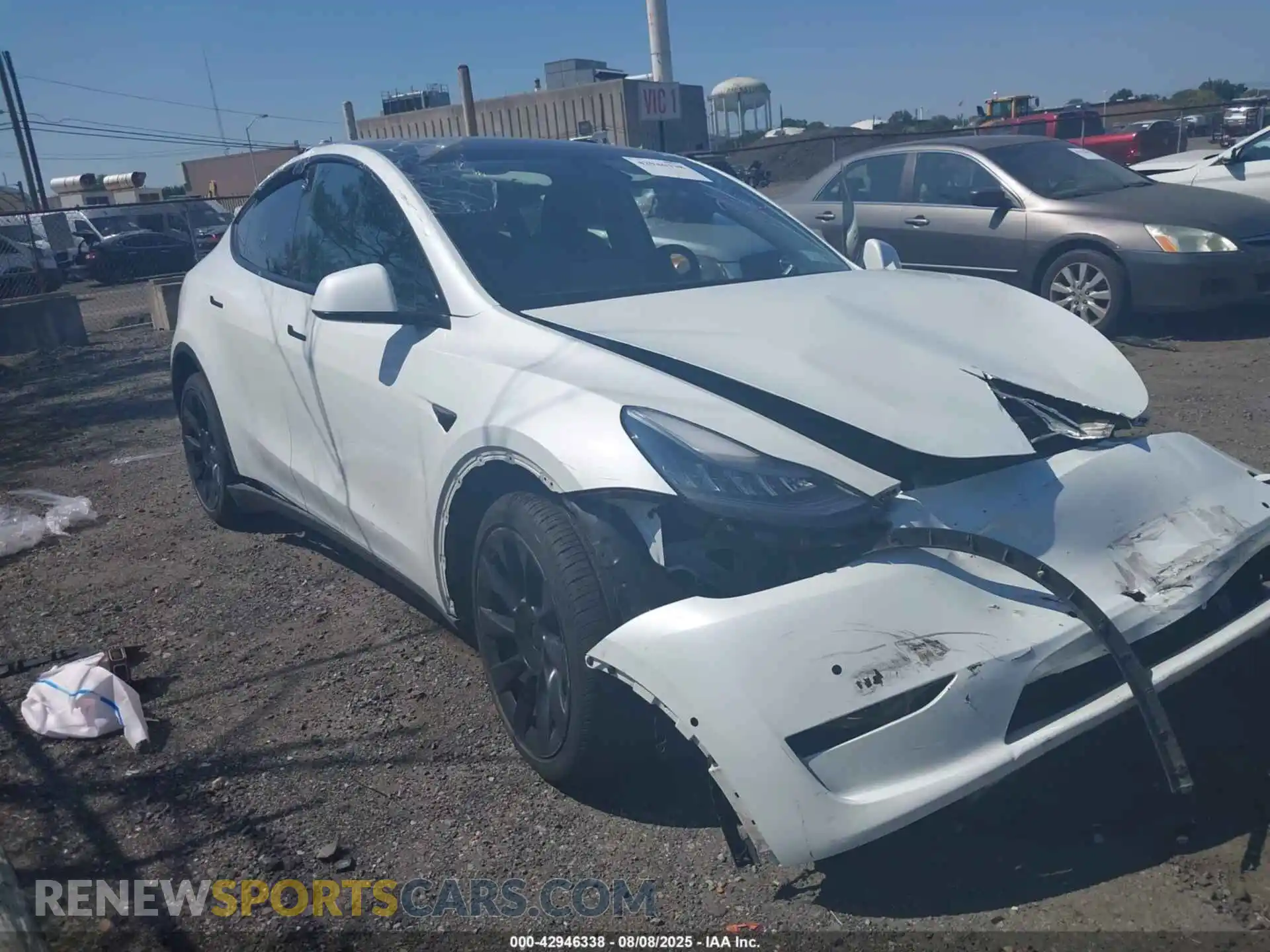 1 Photograph of a damaged car 5YJYGDEEXMF108157 TESLA MODEL Y 2021