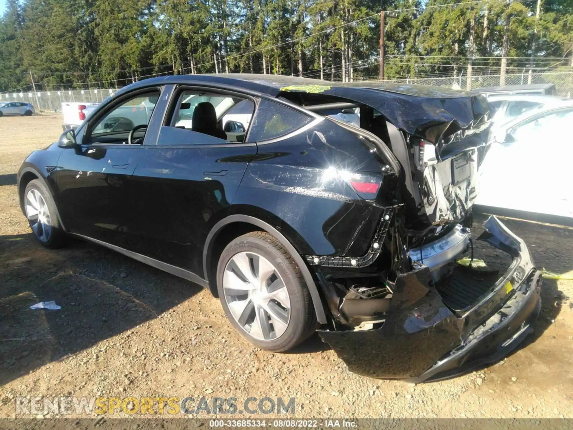 3 Photograph of a damaged car 5YJYGDEEXMF150280 TESLA MODEL Y 2021