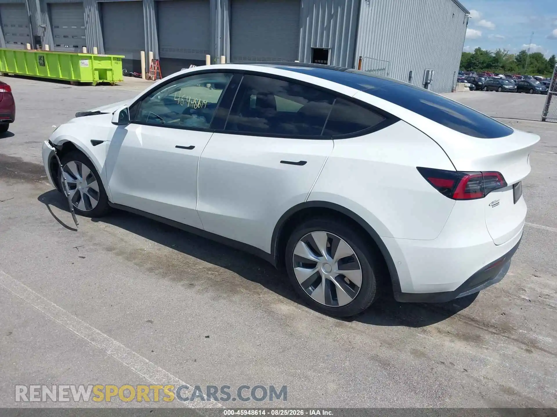 3 Photograph of a damaged car 5YJYGDEEXMF190357 TESLA MODEL Y 2021