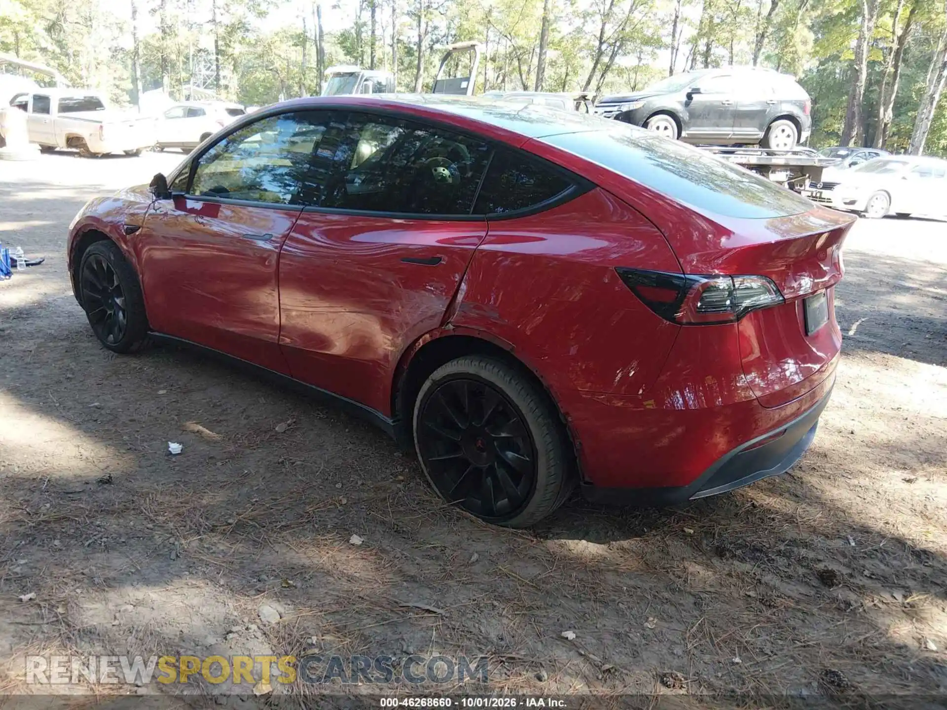 3 Photograph of a damaged car 5YJYGDEEXMF213247 TESLA MODEL Y 2021