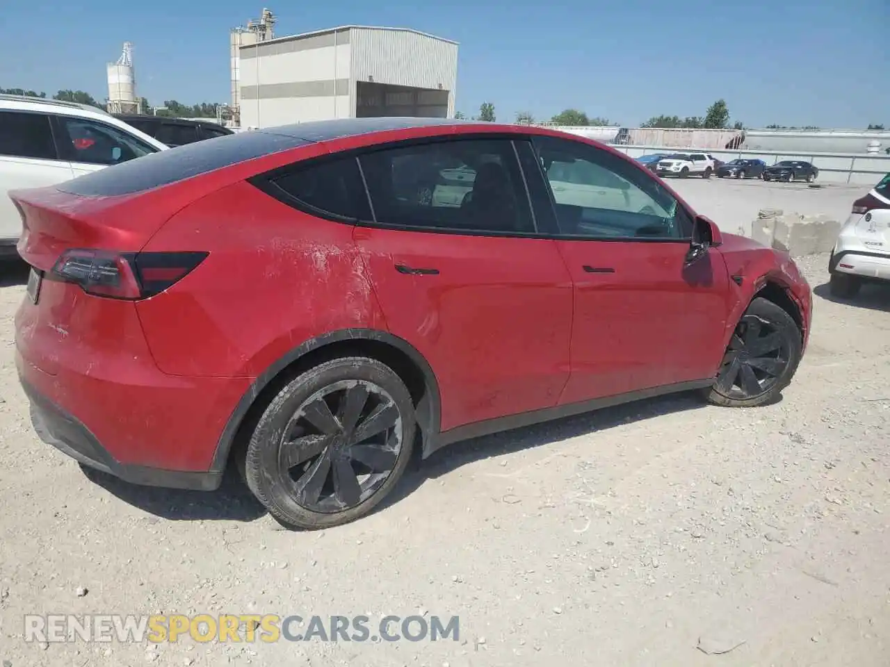 3 Photograph of a damaged car 5YJYGDEEXMF259032 TESLA MODEL Y 2021