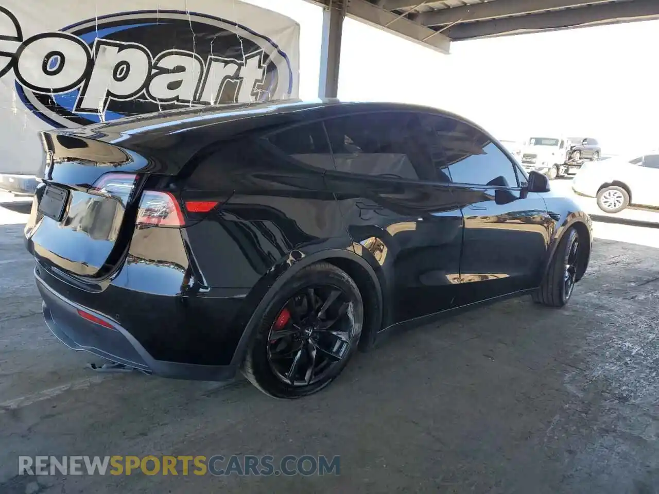3 Photograph of a damaged car 5YJYGDEF0MF089143 TESLA MODEL Y 2021