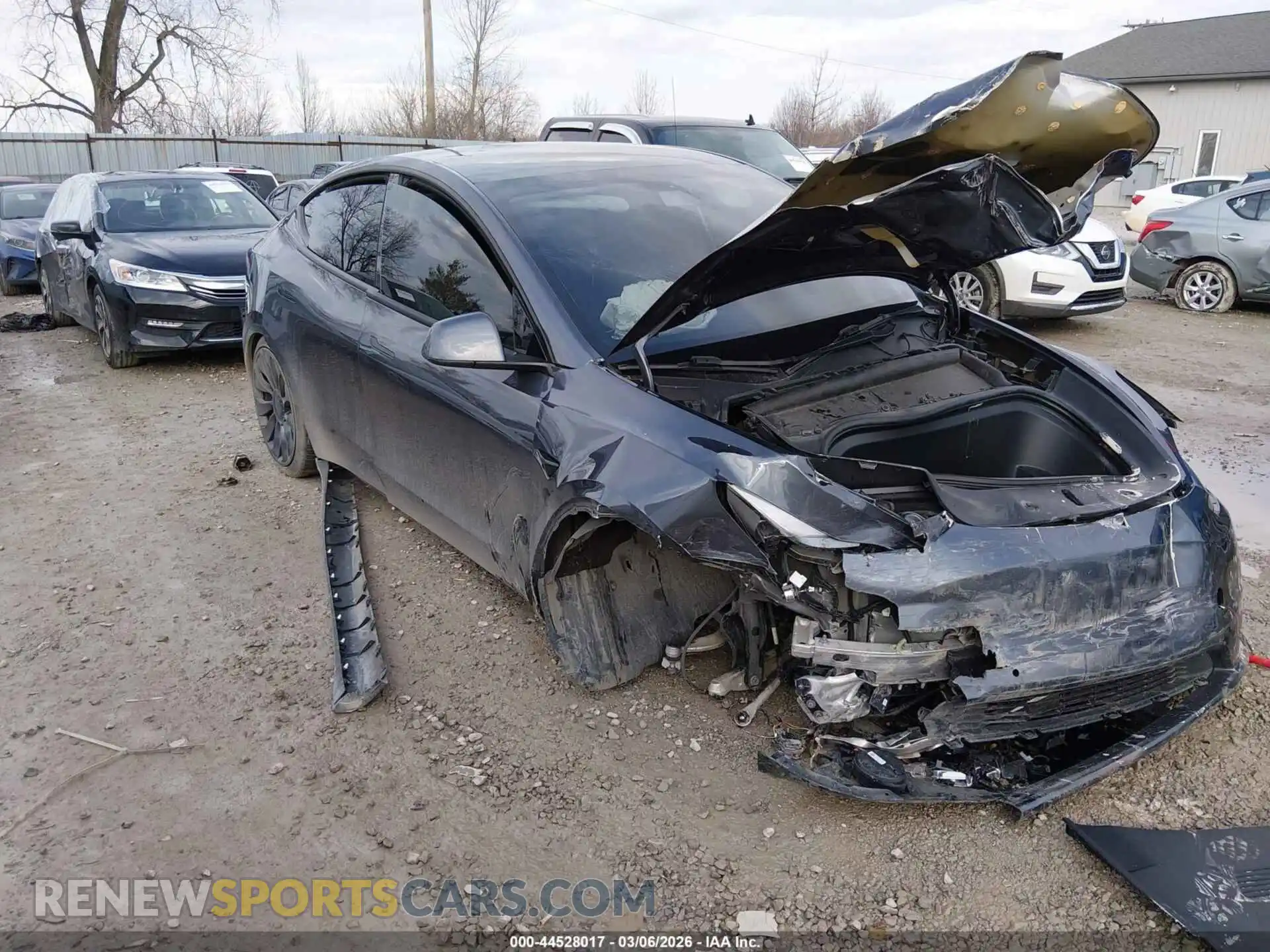 1 Фотография поврежденного автомобиля 5YJYGDEF0MF247853 TESLA MODEL Y 2021