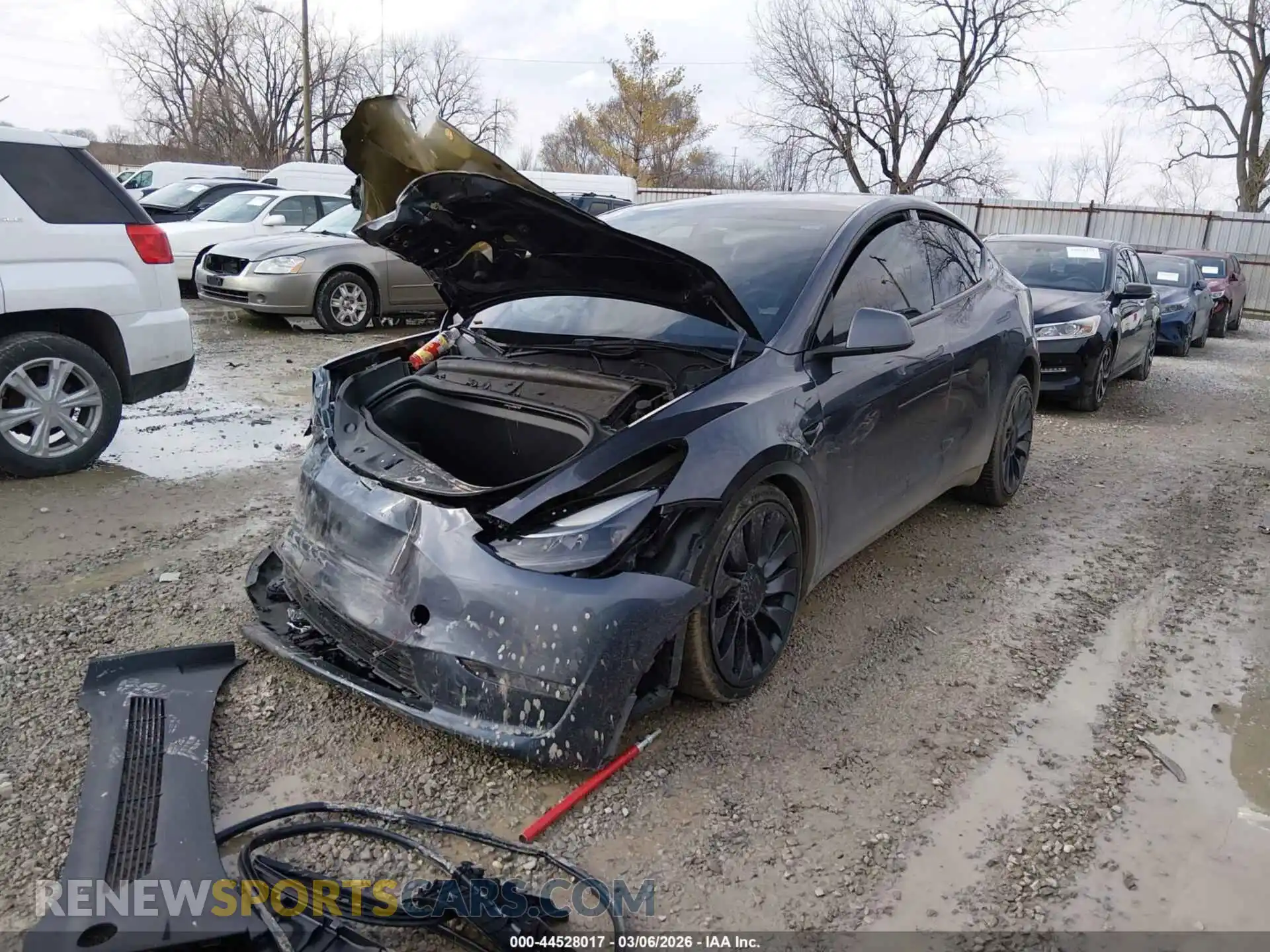 2 Фотография поврежденного автомобиля 5YJYGDEF0MF247853 TESLA MODEL Y 2021