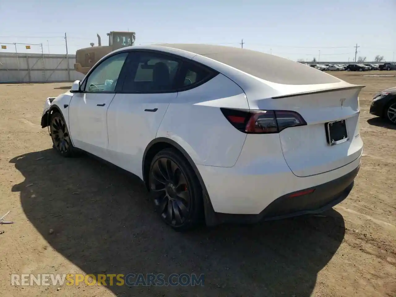 3 Photograph of a damaged car 5YJYGDEF0MF266872 TESLA MODEL Y 2021