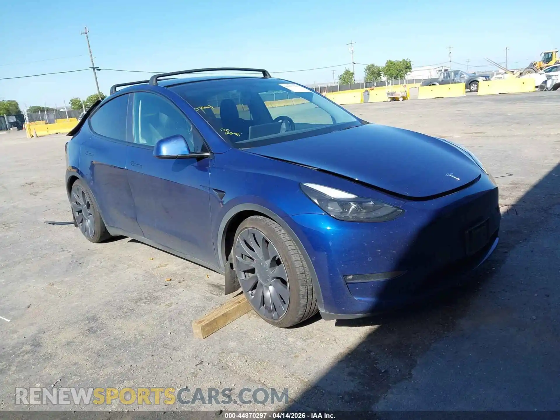 1 Photograph of a damaged car 5YJYGDEF1MF209970 TESLA MODEL Y 2021