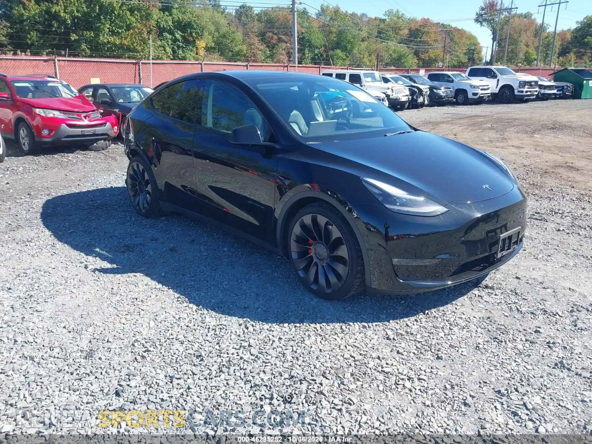 1 Photograph of a damaged car 5YJYGDEF1MF268467 TESLA MODEL Y 2021