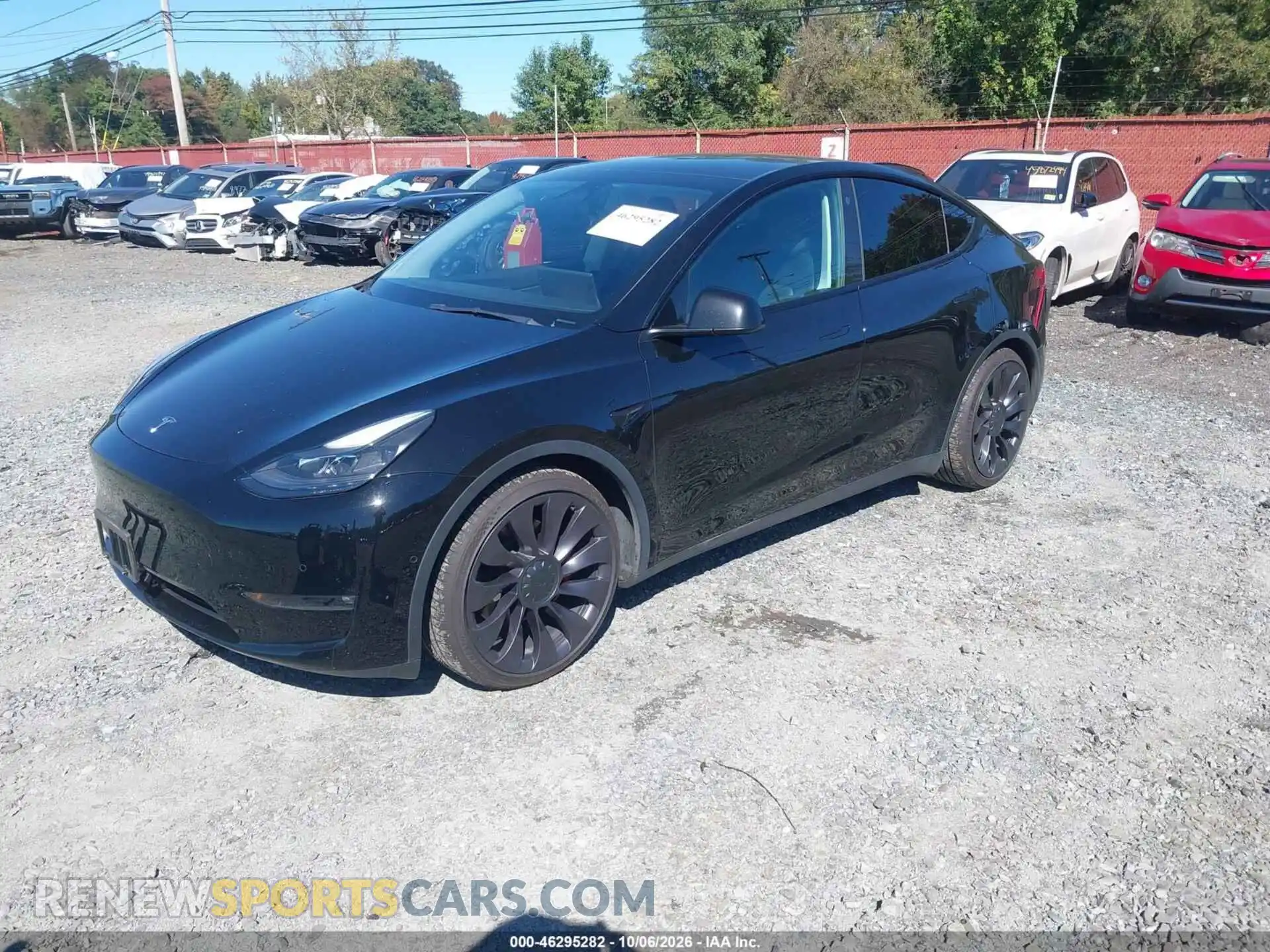 2 Photograph of a damaged car 5YJYGDEF1MF268467 TESLA MODEL Y 2021