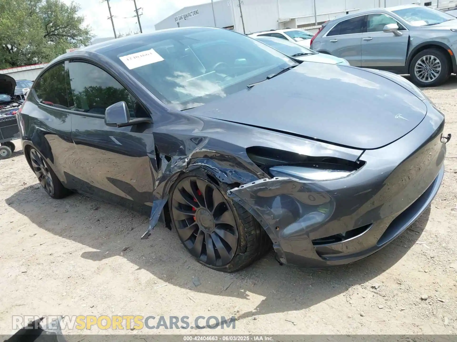 1 Photograph of a damaged car 5YJYGDEF1MF269313 TESLA MODEL Y 2021