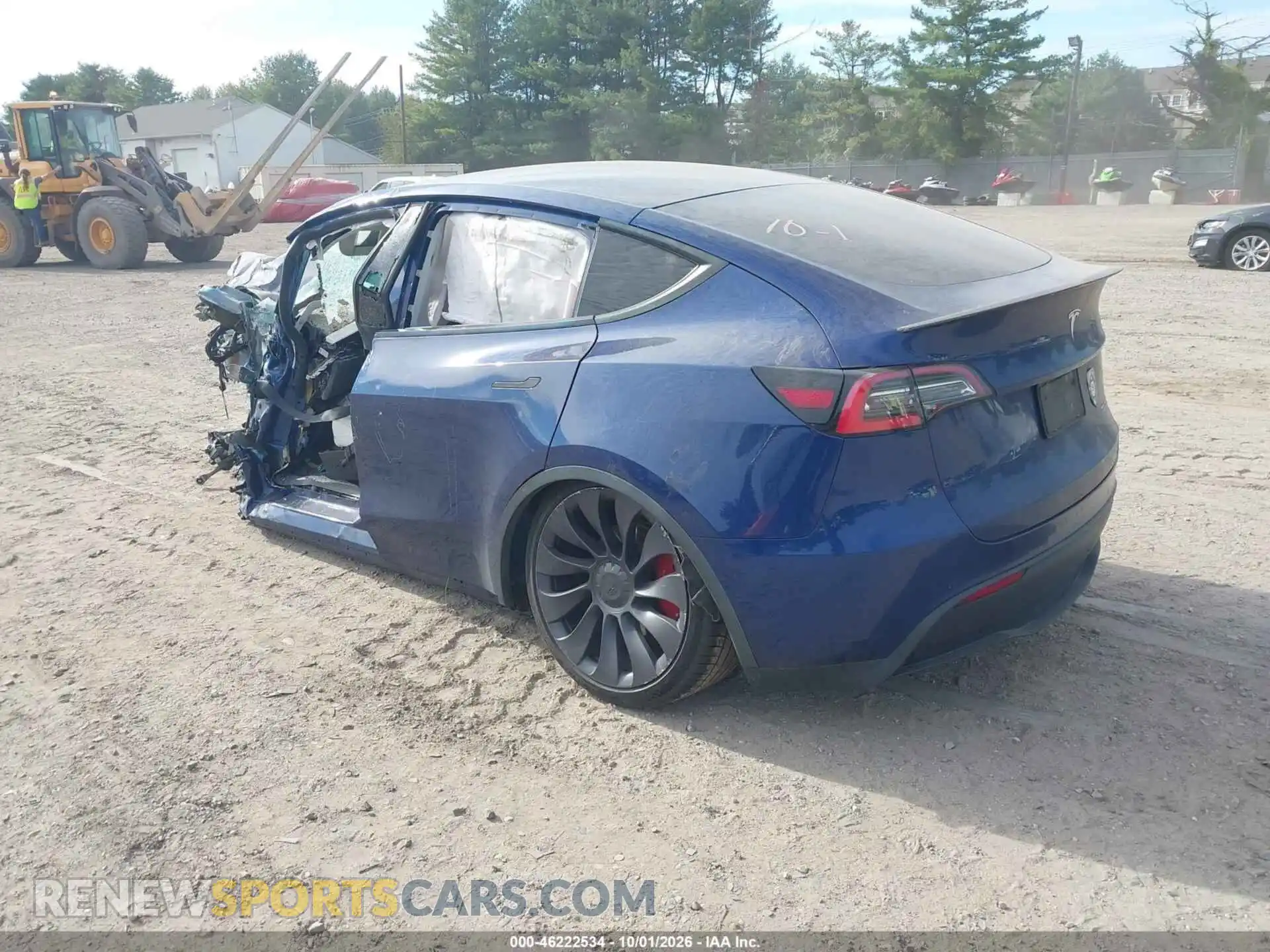 3 Фотография поврежденного автомобиля 5YJYGDEF2MF071923 TESLA MODEL Y 2021