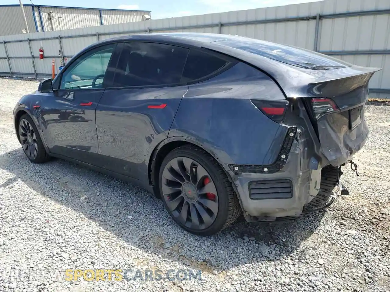 2 Фотография поврежденного автомобиля 5YJYGDEF2MF246235 TESLA MODEL Y 2021