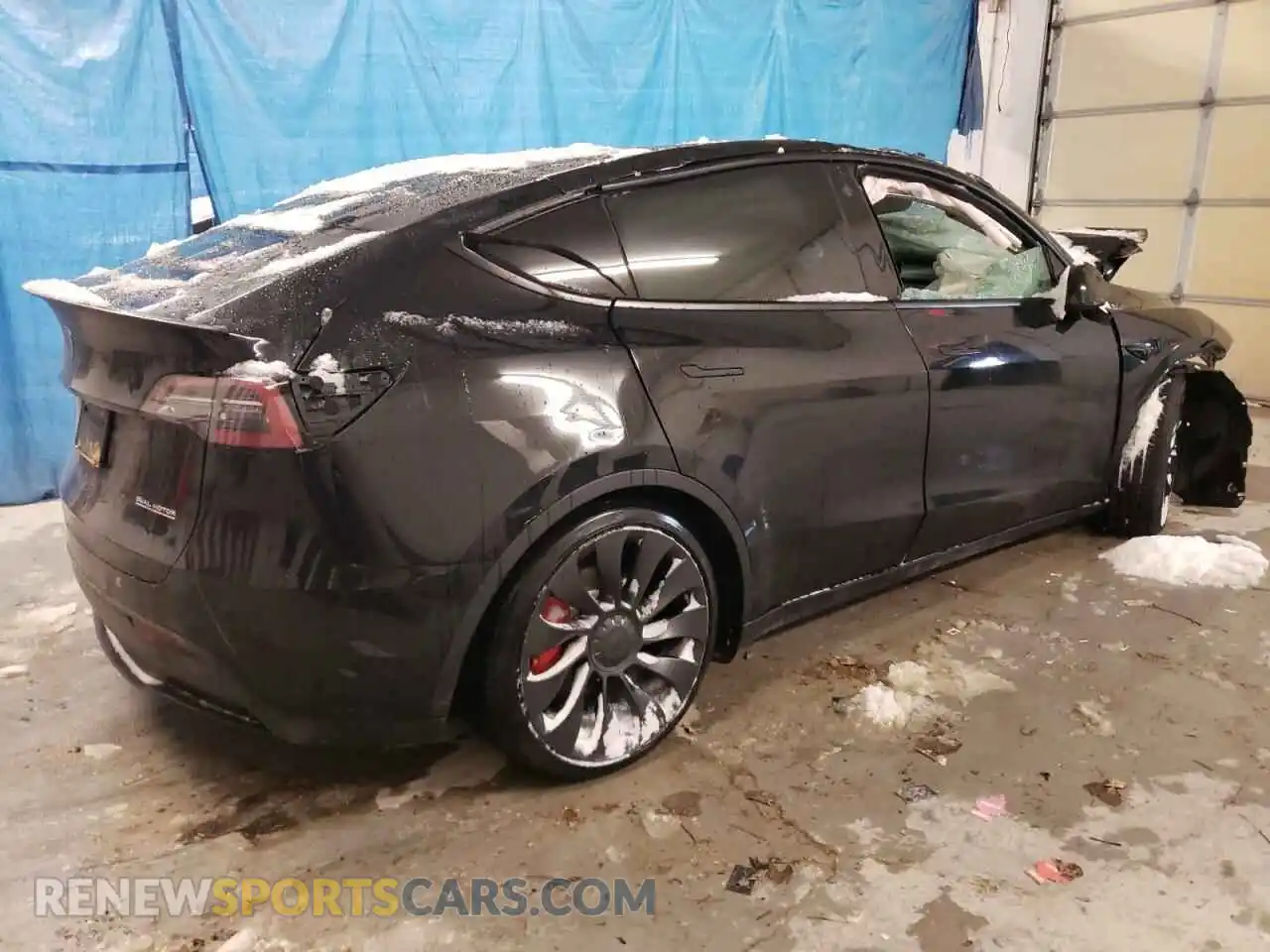 3 Photograph of a damaged car 5YJYGDEF2MF249006 TESLA MODEL Y 2021