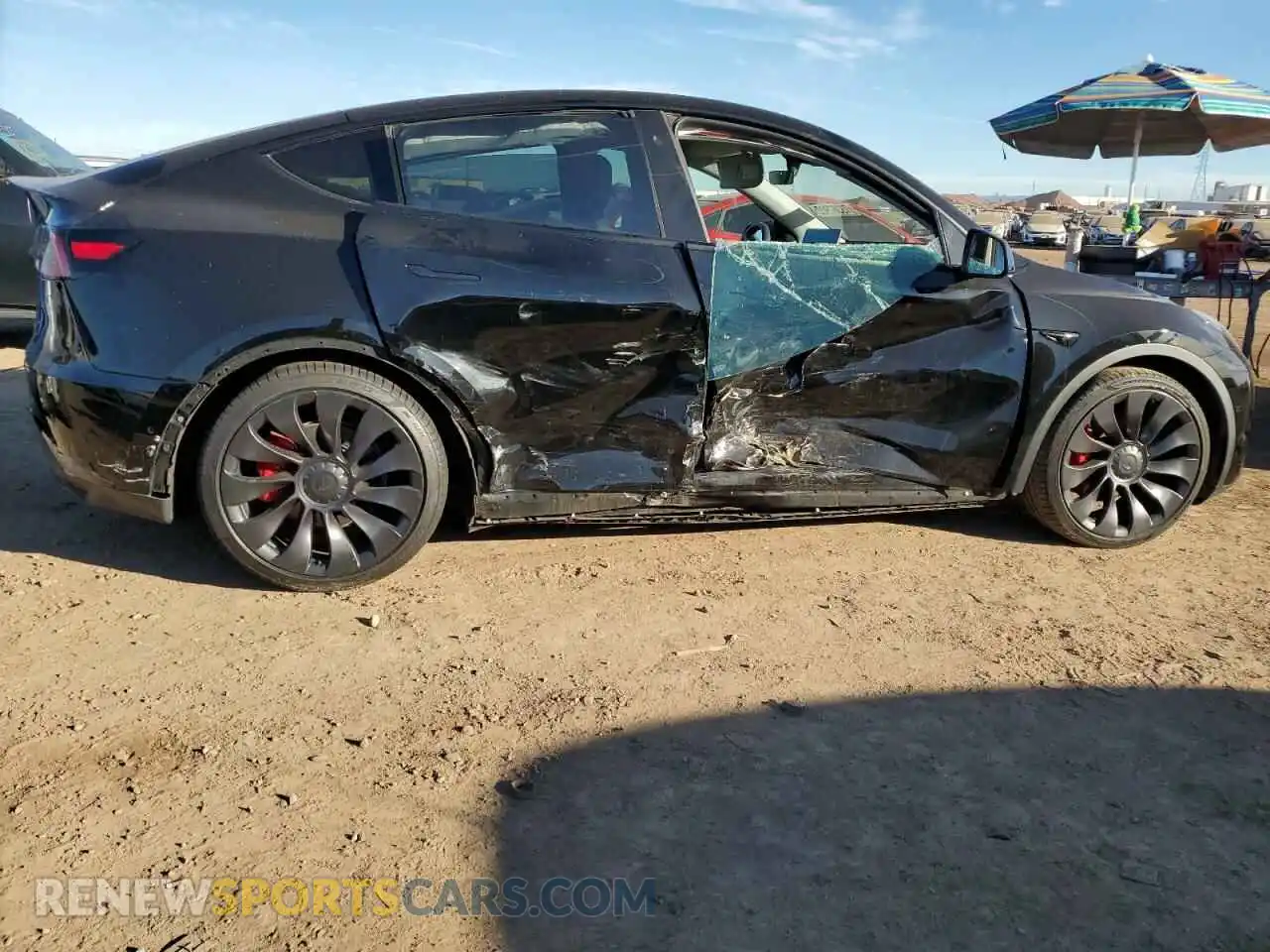 3 Photograph of a damaged car 5YJYGDEF2MF251788 TESLA MODEL Y 2021