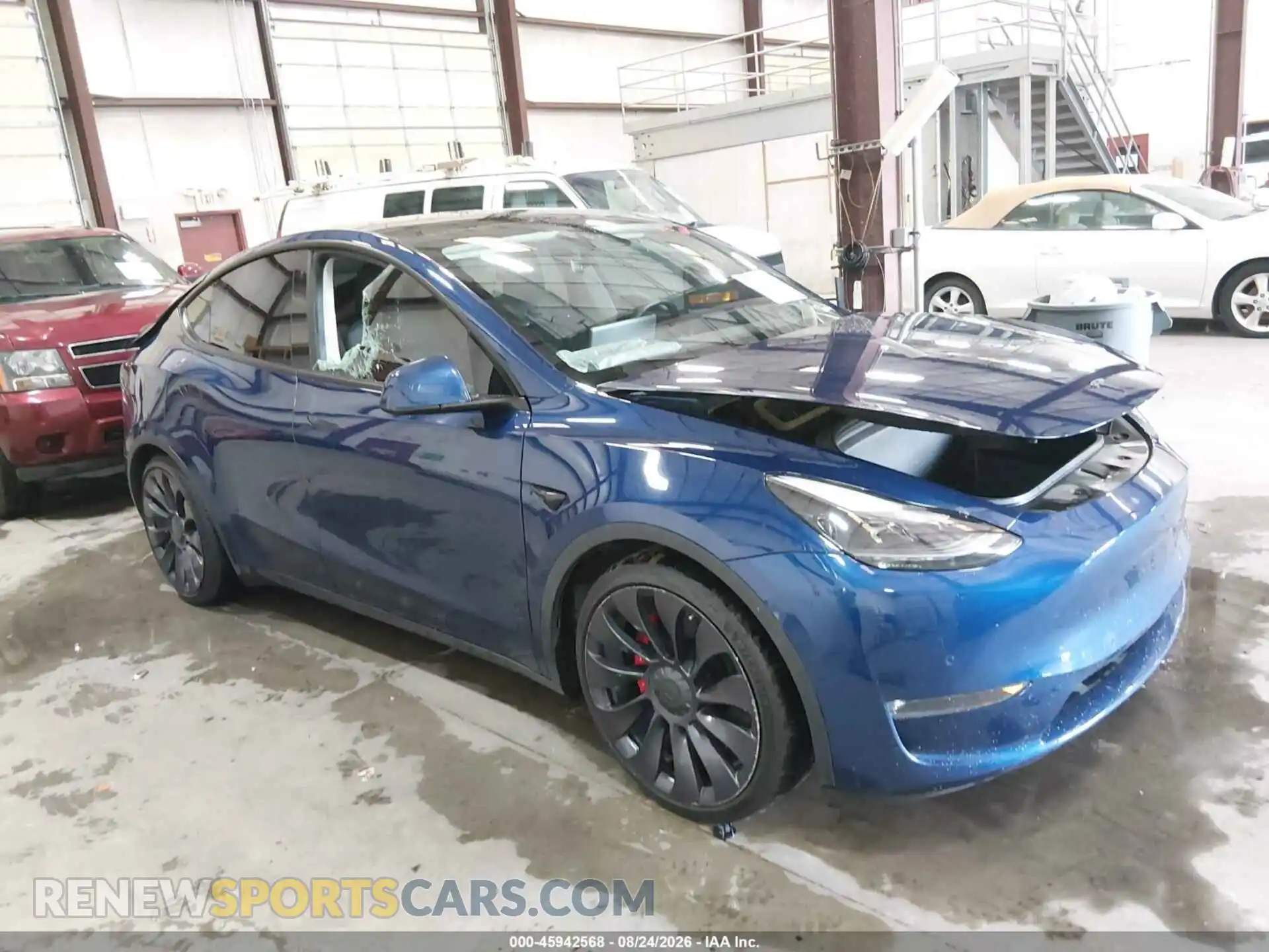1 Фотография поврежденного автомобиля 5YJYGDEF3MF157631 TESLA MODEL Y 2021