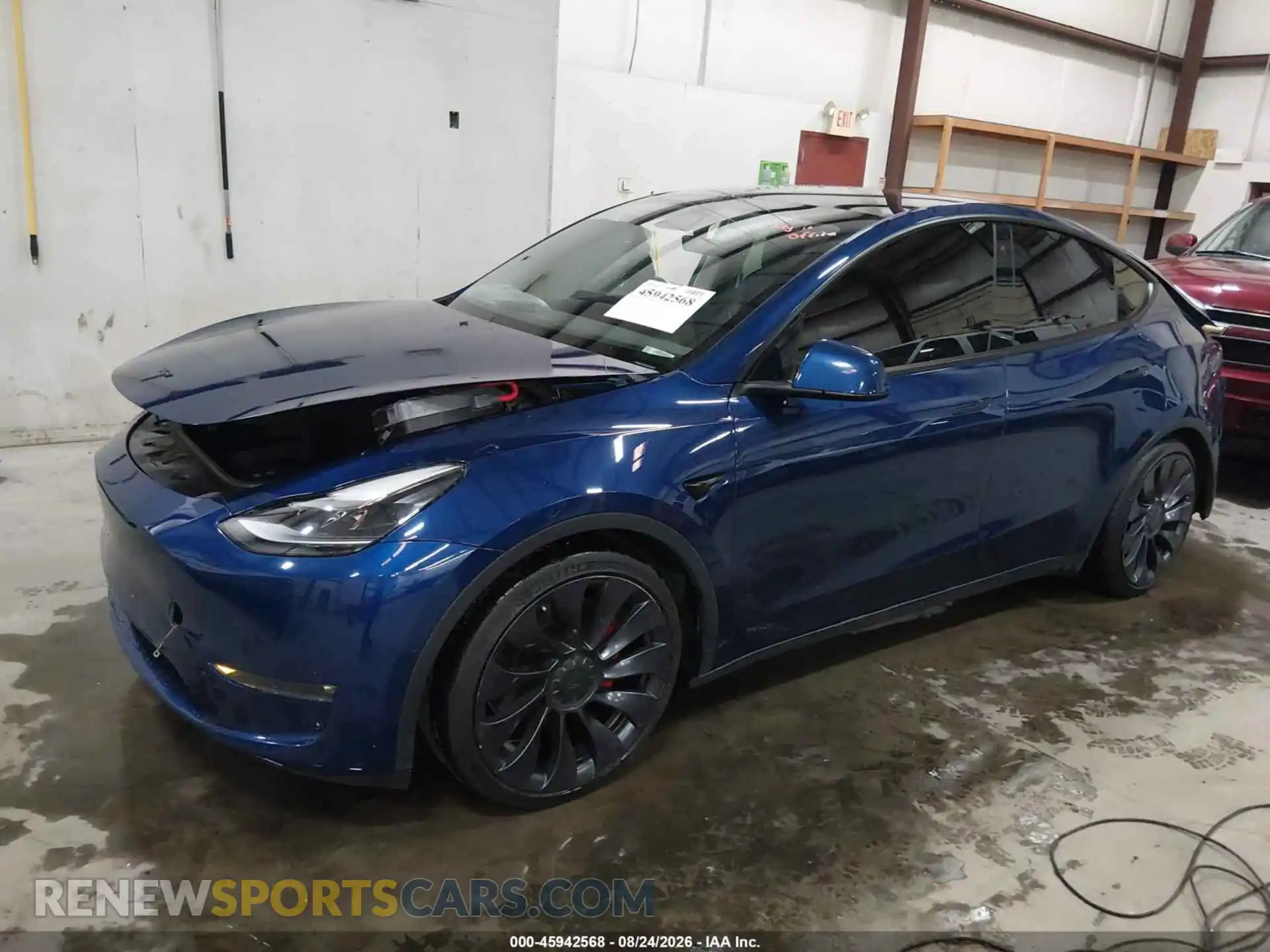2 Фотография поврежденного автомобиля 5YJYGDEF3MF157631 TESLA MODEL Y 2021