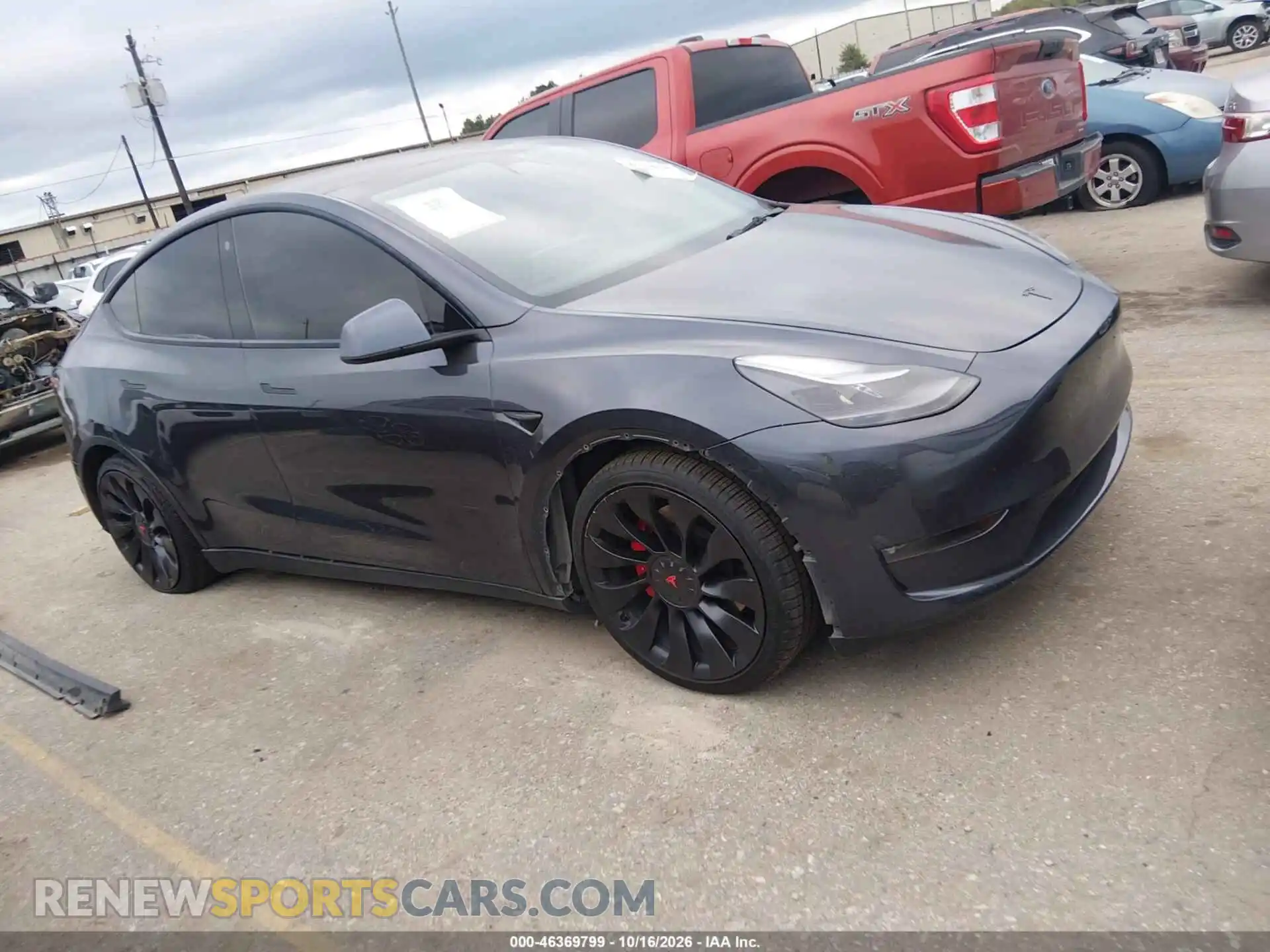 1 fotografías del automóvil dañado 5YJYGDEF3MF173425 TESLA MODEL Y 2021