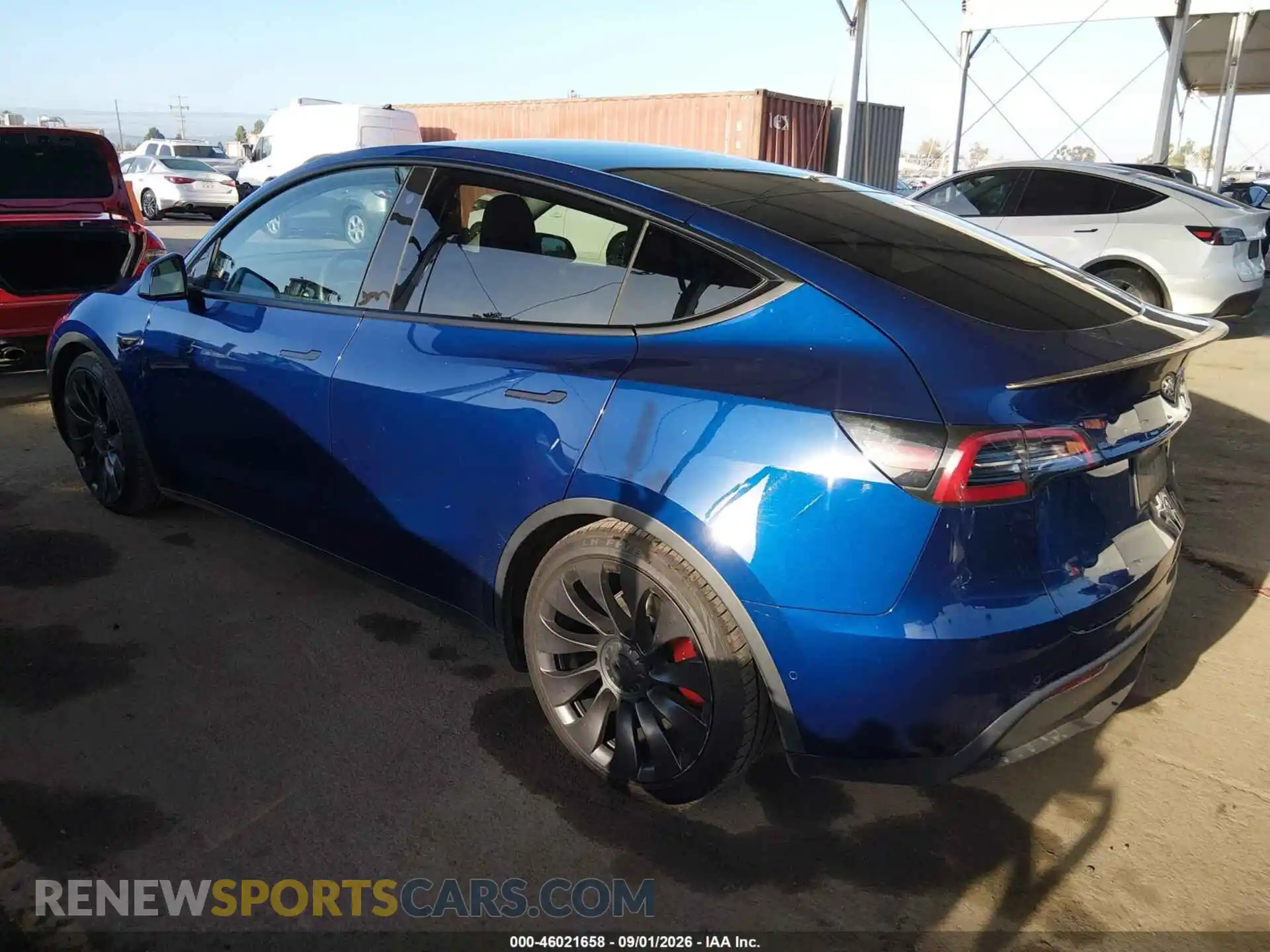 3 Photograph of a damaged car 5YJYGDEF4MF197491 TESLA MODEL Y 2021