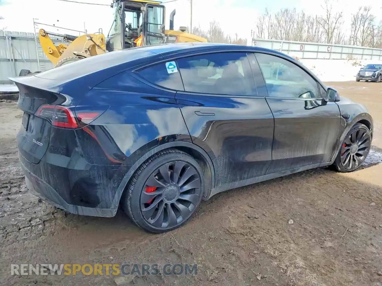 3 Photograph of a damaged car 5YJYGDEF4MF202222 TESLA MODEL Y 2021