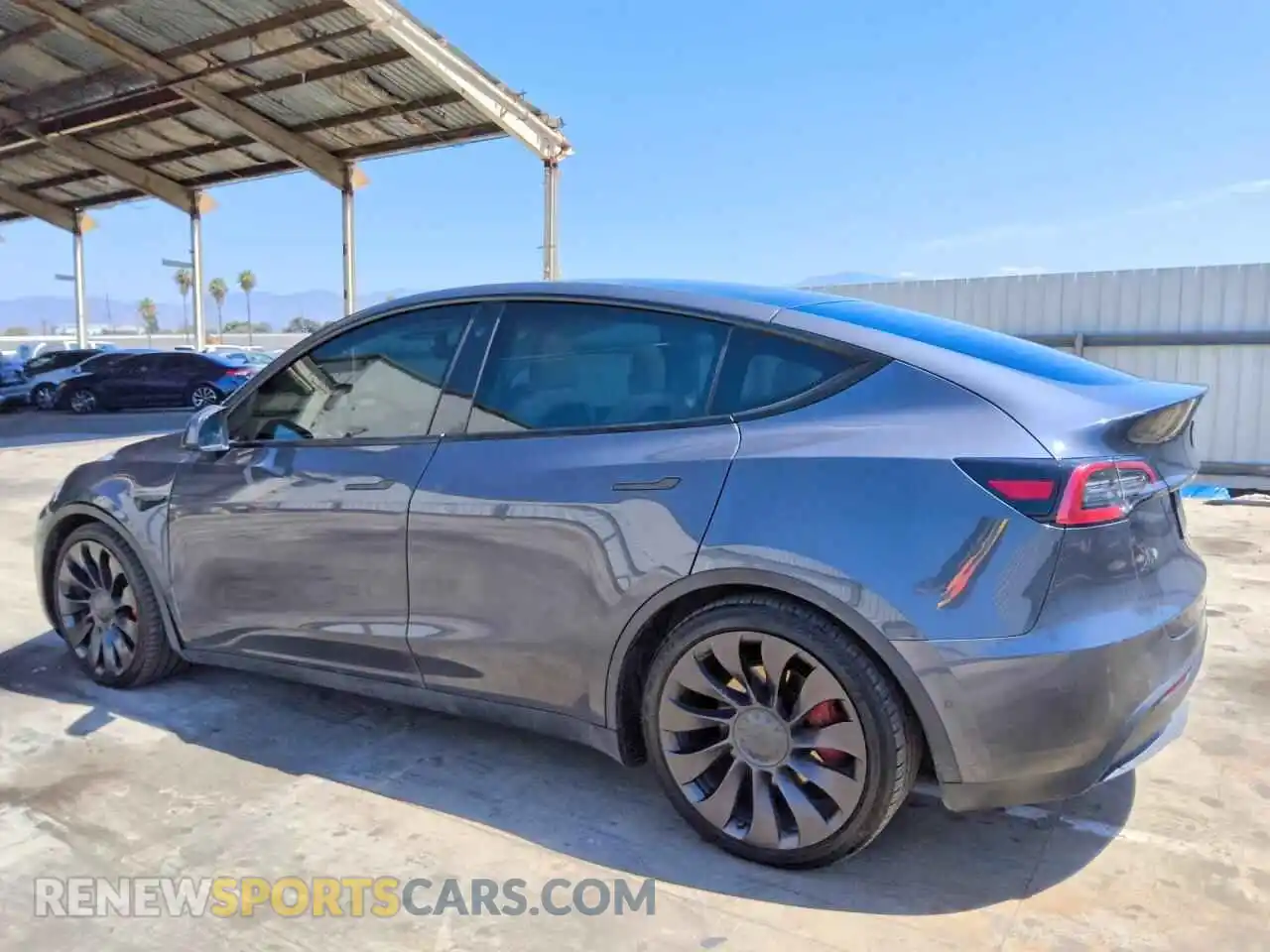 2 Фотография поврежденного автомобиля 5YJYGDEF4MF256636 TESLA MODEL Y 2021