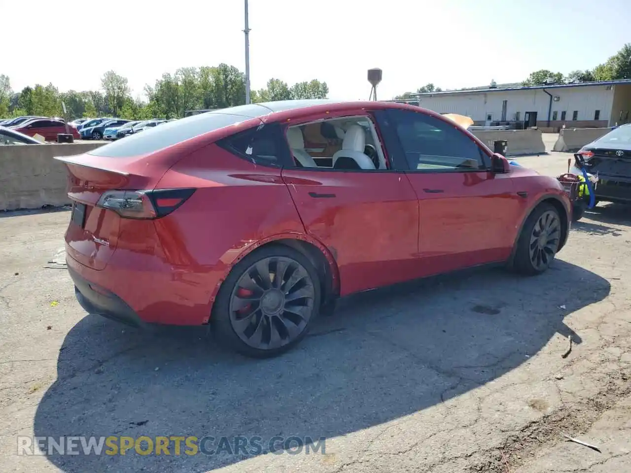 3 Photograph of a damaged car 5YJYGDEF4MF297915 TESLA MODEL Y 2021