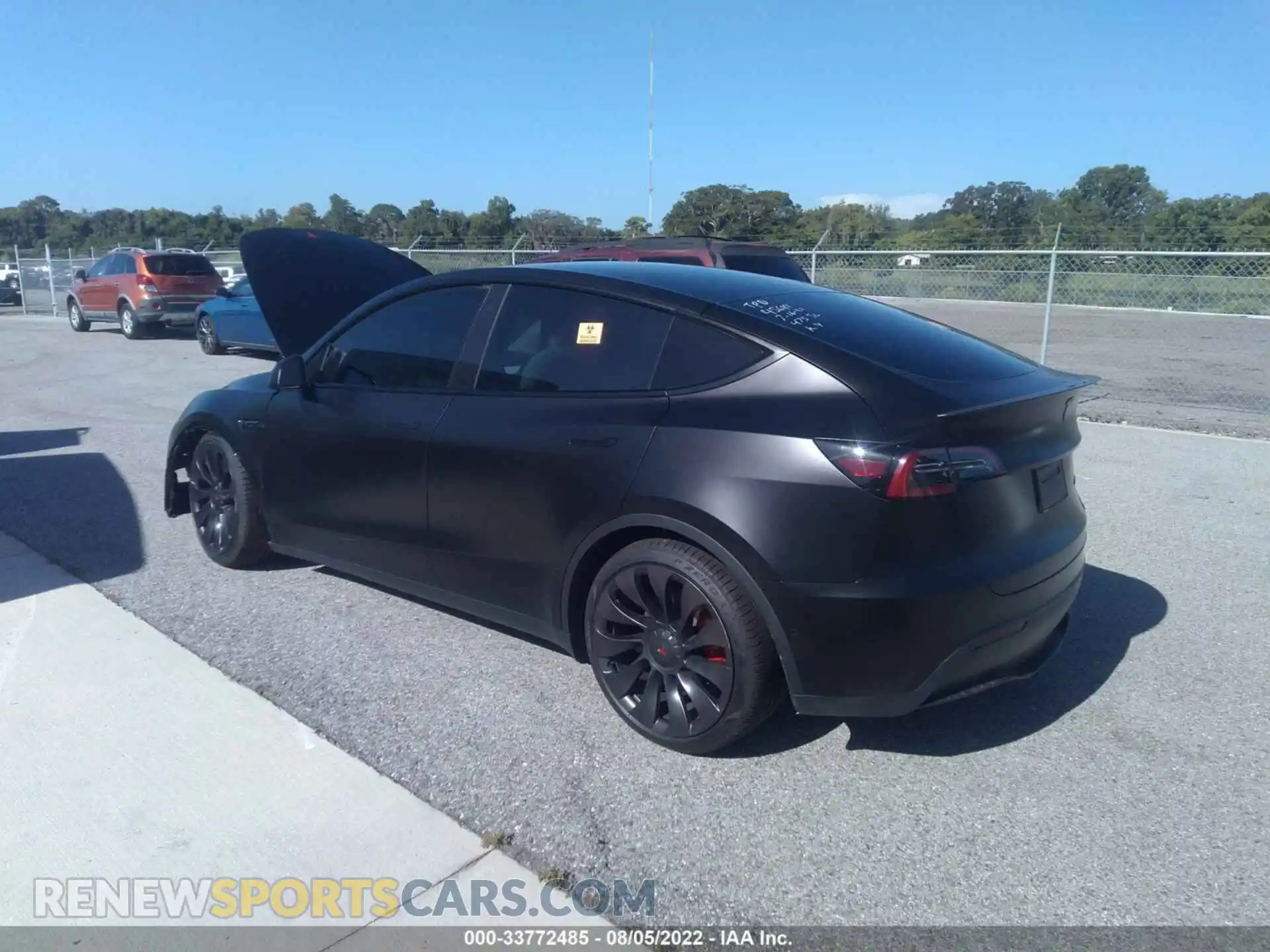 3 Photograph of a damaged car 5YJYGDEF4MF303177 TESLA MODEL Y 2021