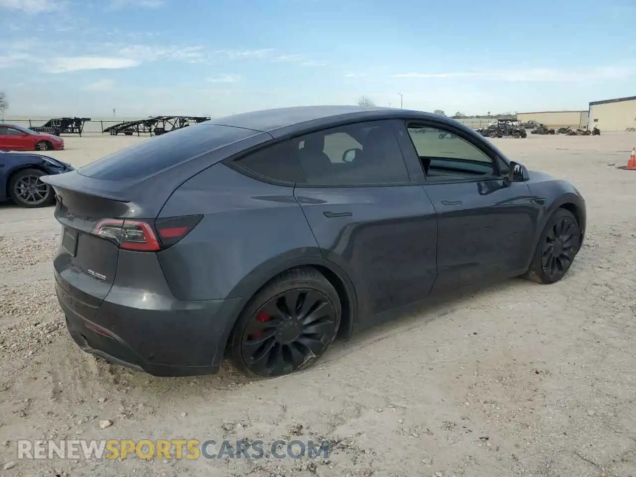 3 Photograph of a damaged car 5YJYGDEF5MF270528 TESLA MODEL Y 2021