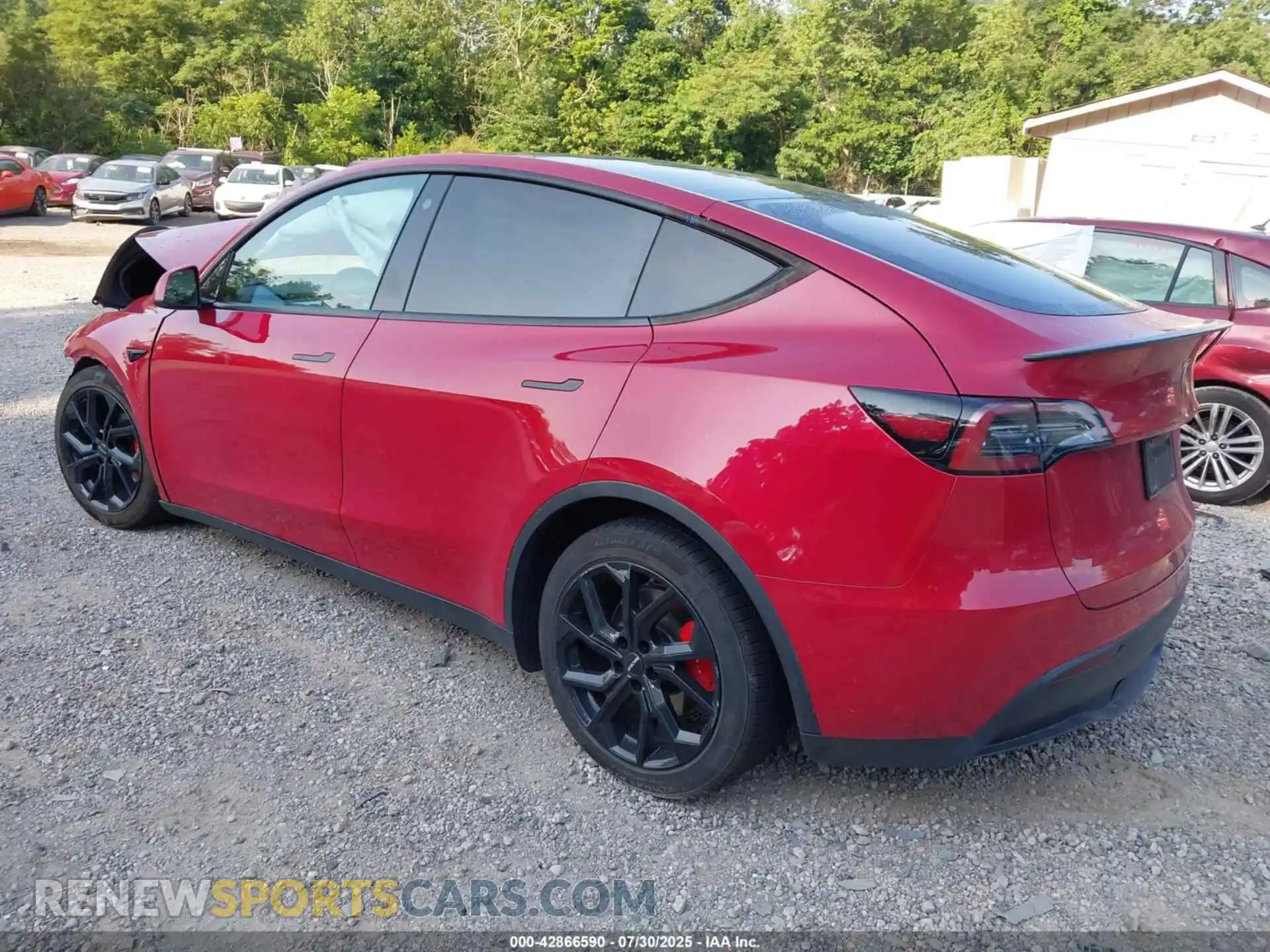 3 Photograph of a damaged car 5YJYGDEF5MF294473 TESLA MODEL Y 2021