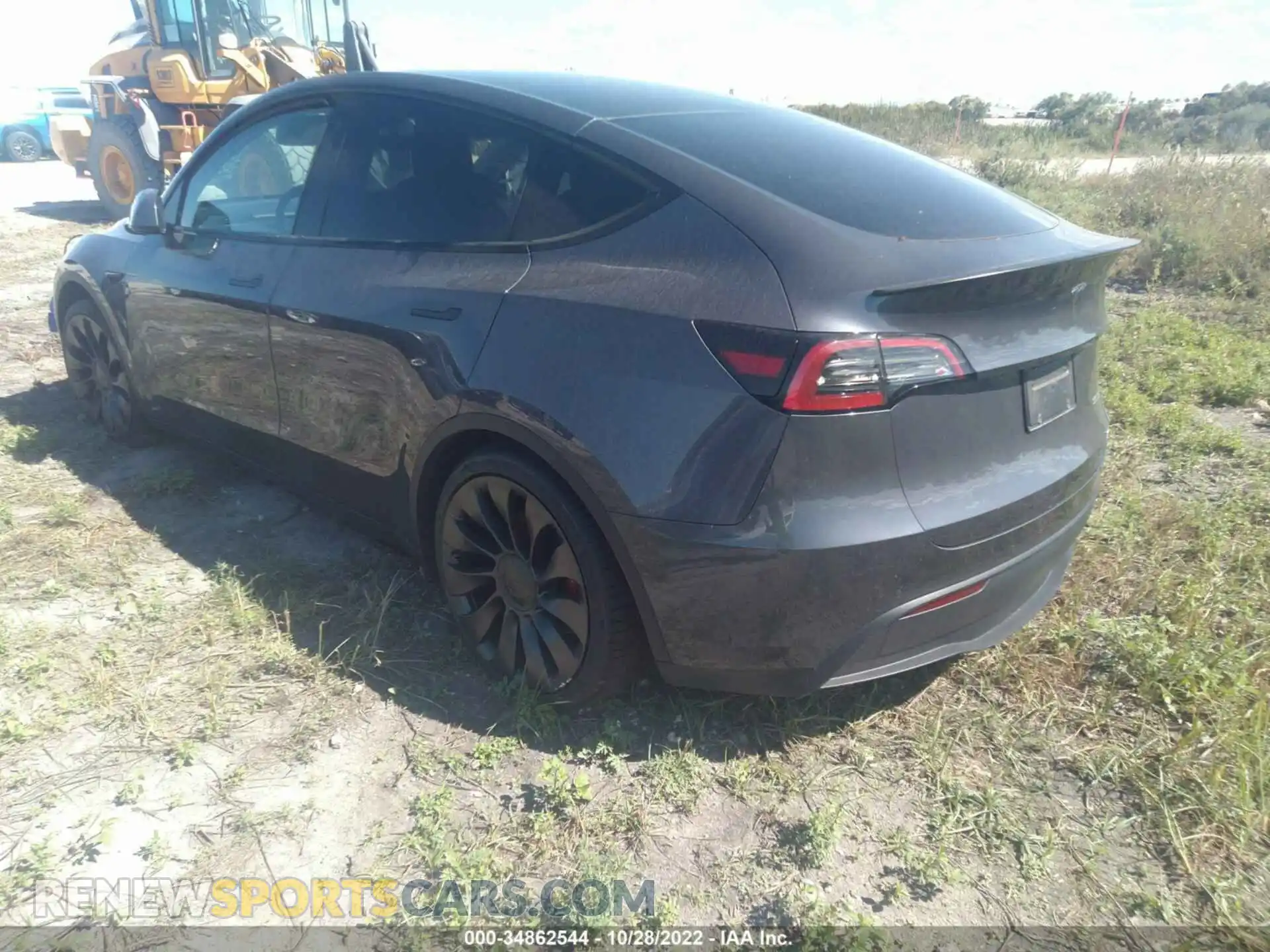 3 Photograph of a damaged car 5YJYGDEF6MF134683 TESLA MODEL Y 2021