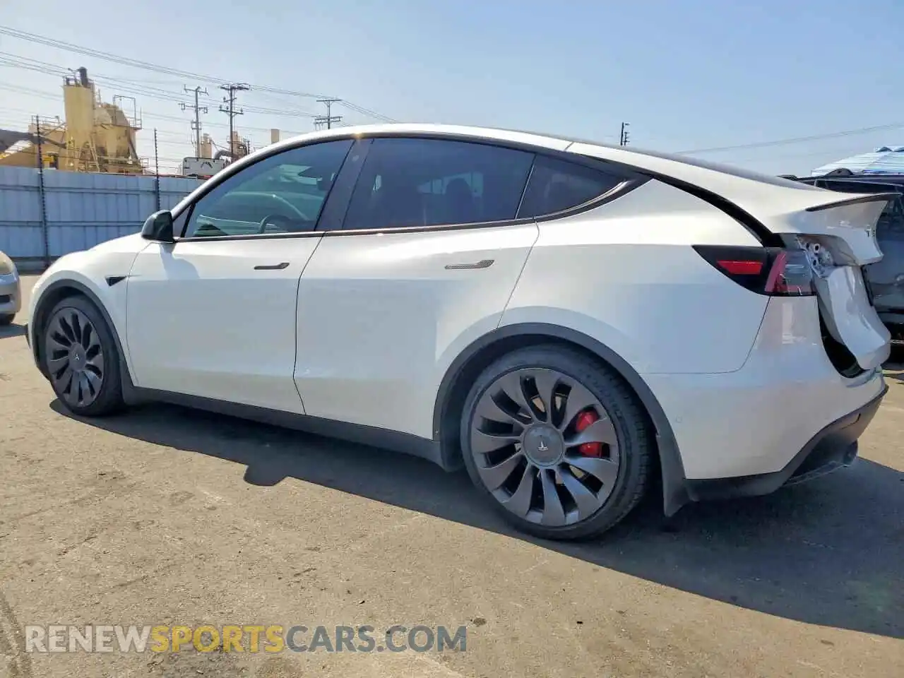 2 Фотография поврежденного автомобиля 5YJYGDEF6MF215750 TESLA MODEL Y 2021
