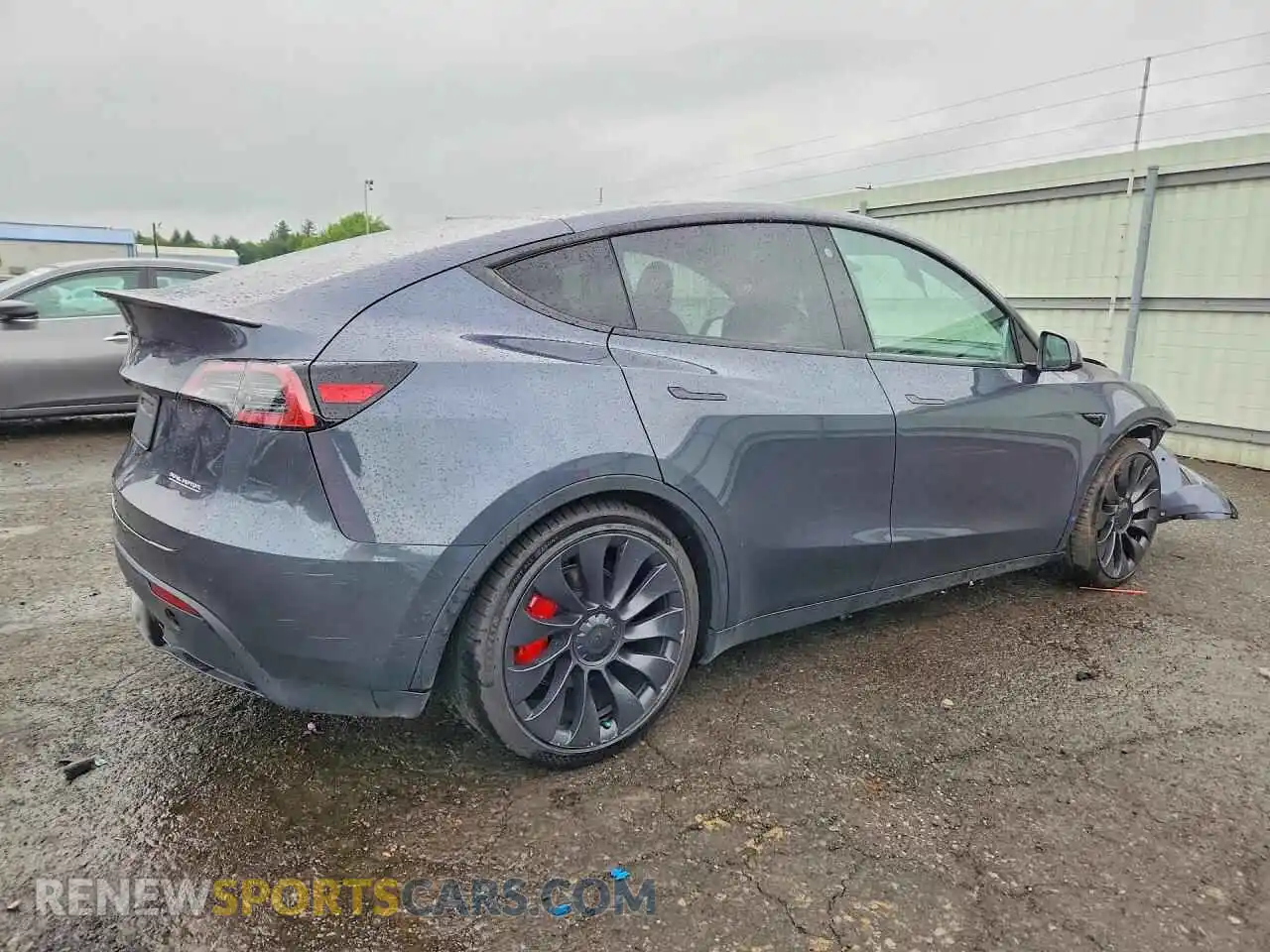 3 Photograph of a damaged car 5YJYGDEF7MF264083 TESLA MODEL Y 2021